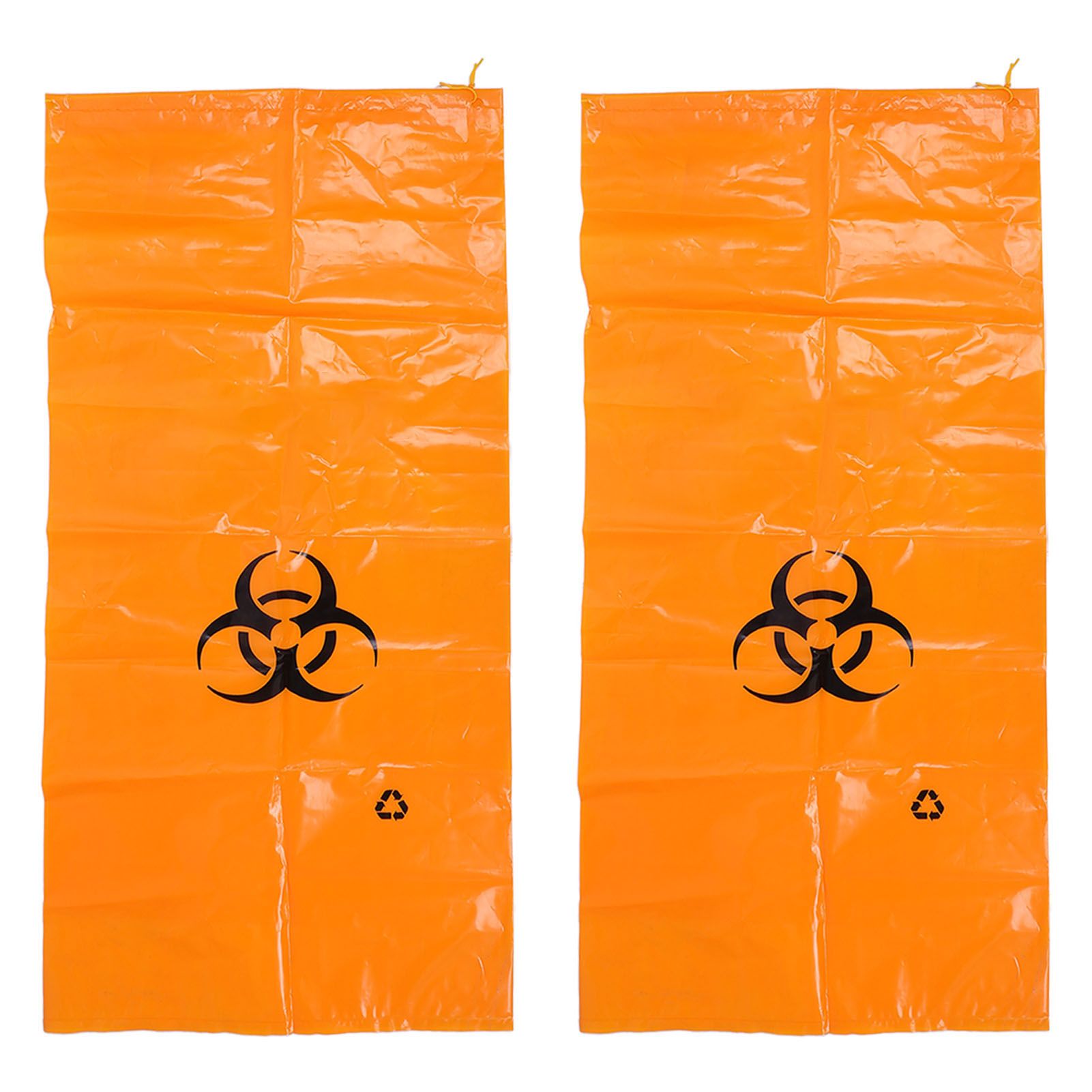 2 Pcs Dog Body Bag Leakproof PE Abrasion Resistant Long Lasting Safe Animal view 3