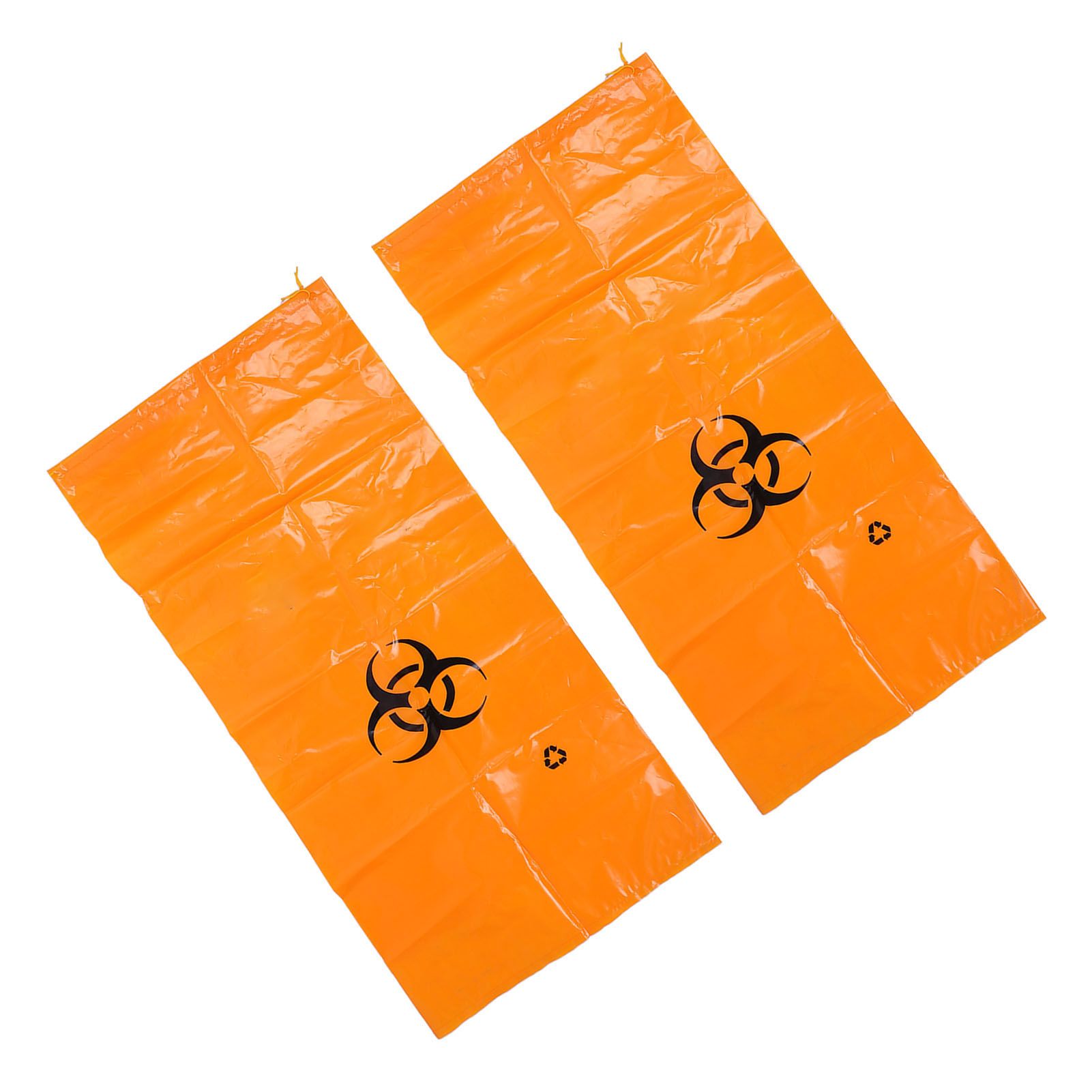 2 Pcs Dog Body Bag Leakproof PE Abrasion Resistant Long Lasting Safe Animal view 4
