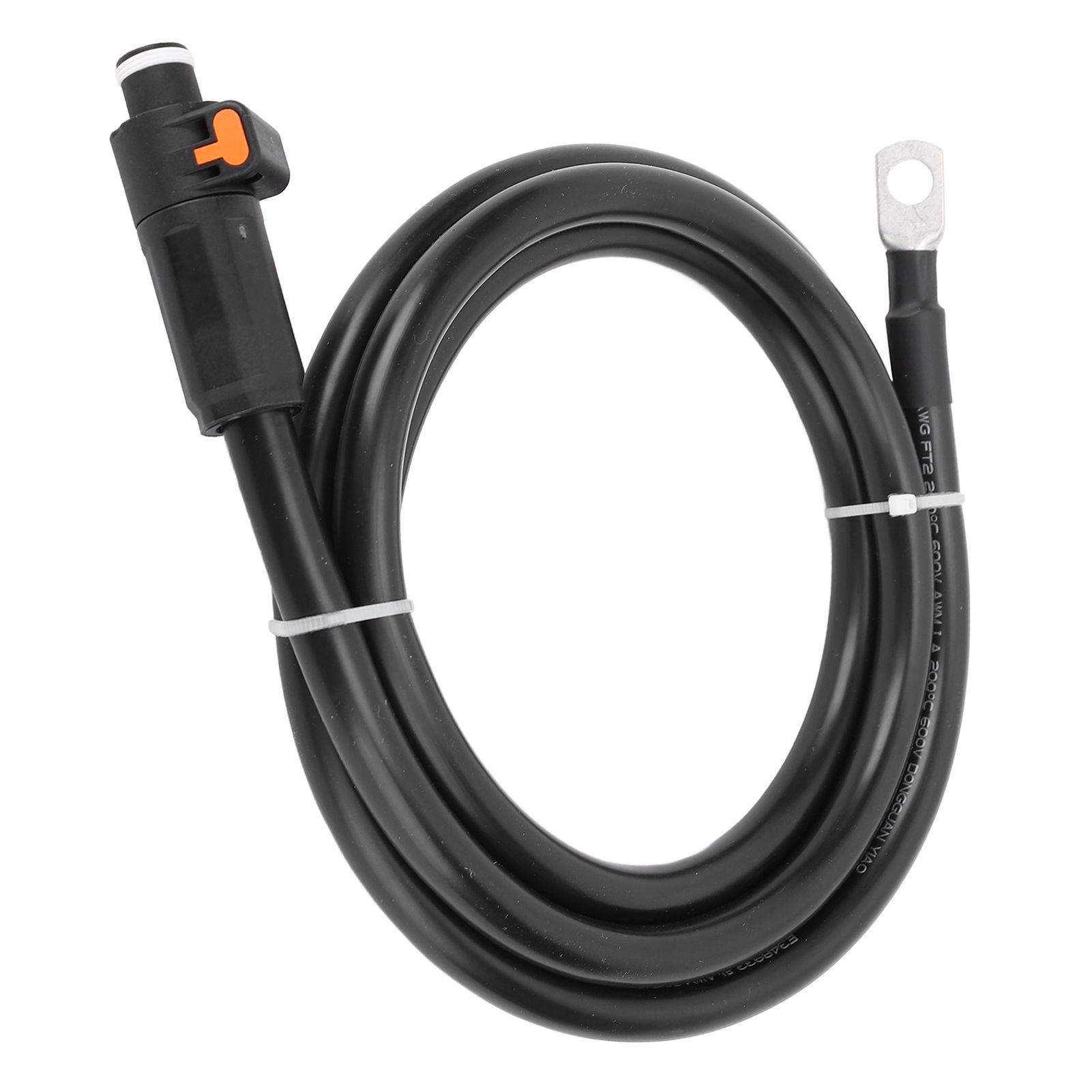 4 AWG Power Cable External Negative Battery Box Cord Straight Plug and SC25-8 view 2