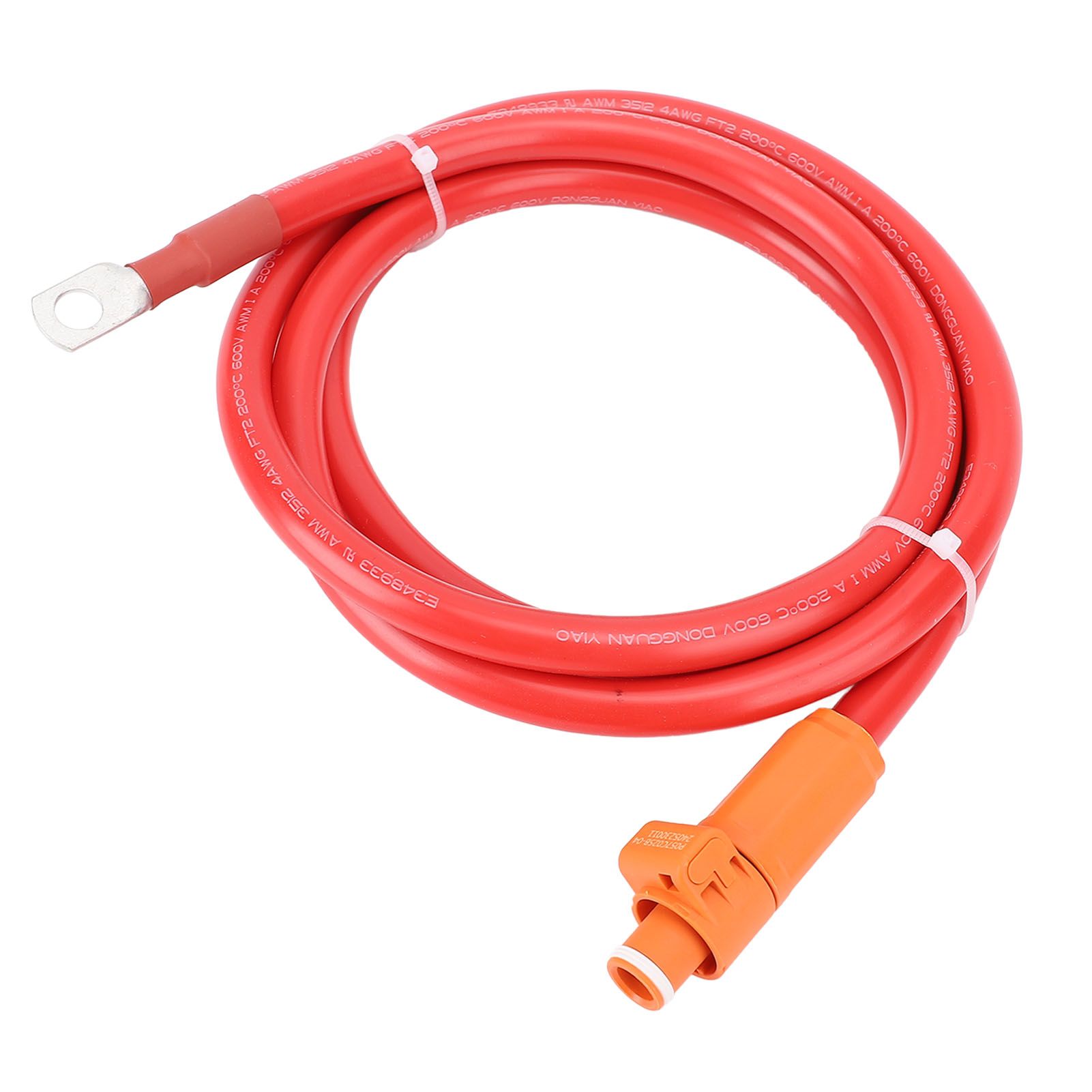 4AWG Power Cable Soft Red Straight Plug and SC25 8 Terminal Power Cord for view 2