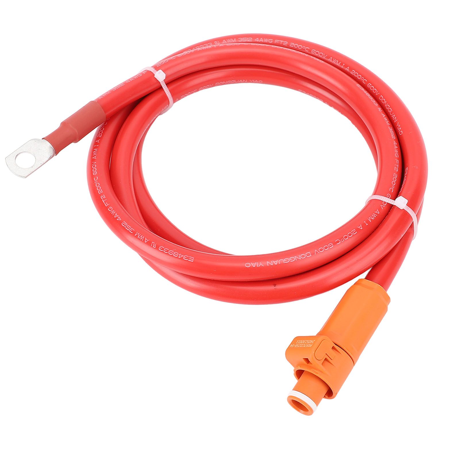 4AWG Power Cable Soft Red Straight Plug and SC25 8 Terminal Power Cord for view 7