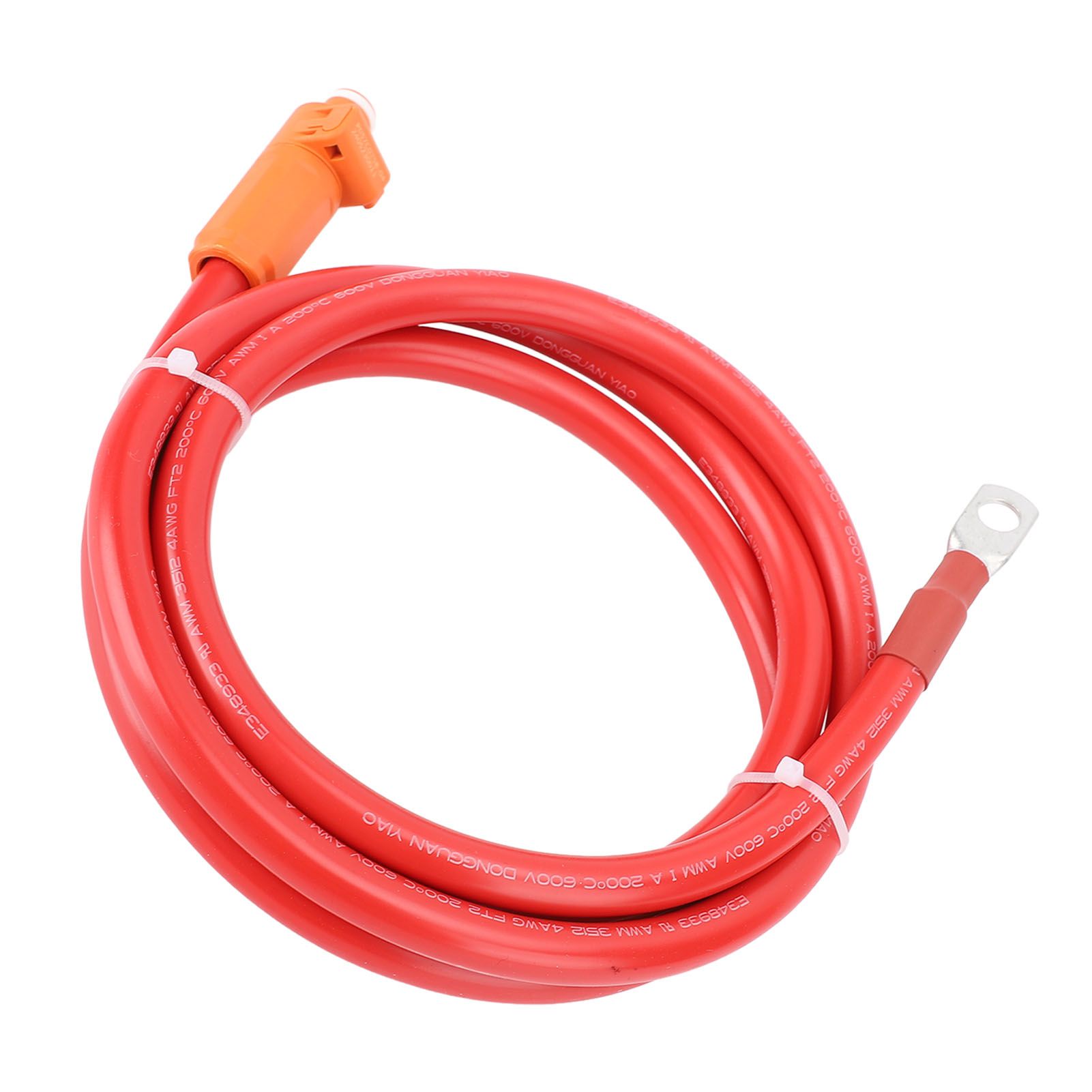 4AWG Power Cable Soft Red Straight Plug and SC25 8 Terminal Power Cord for view 3
