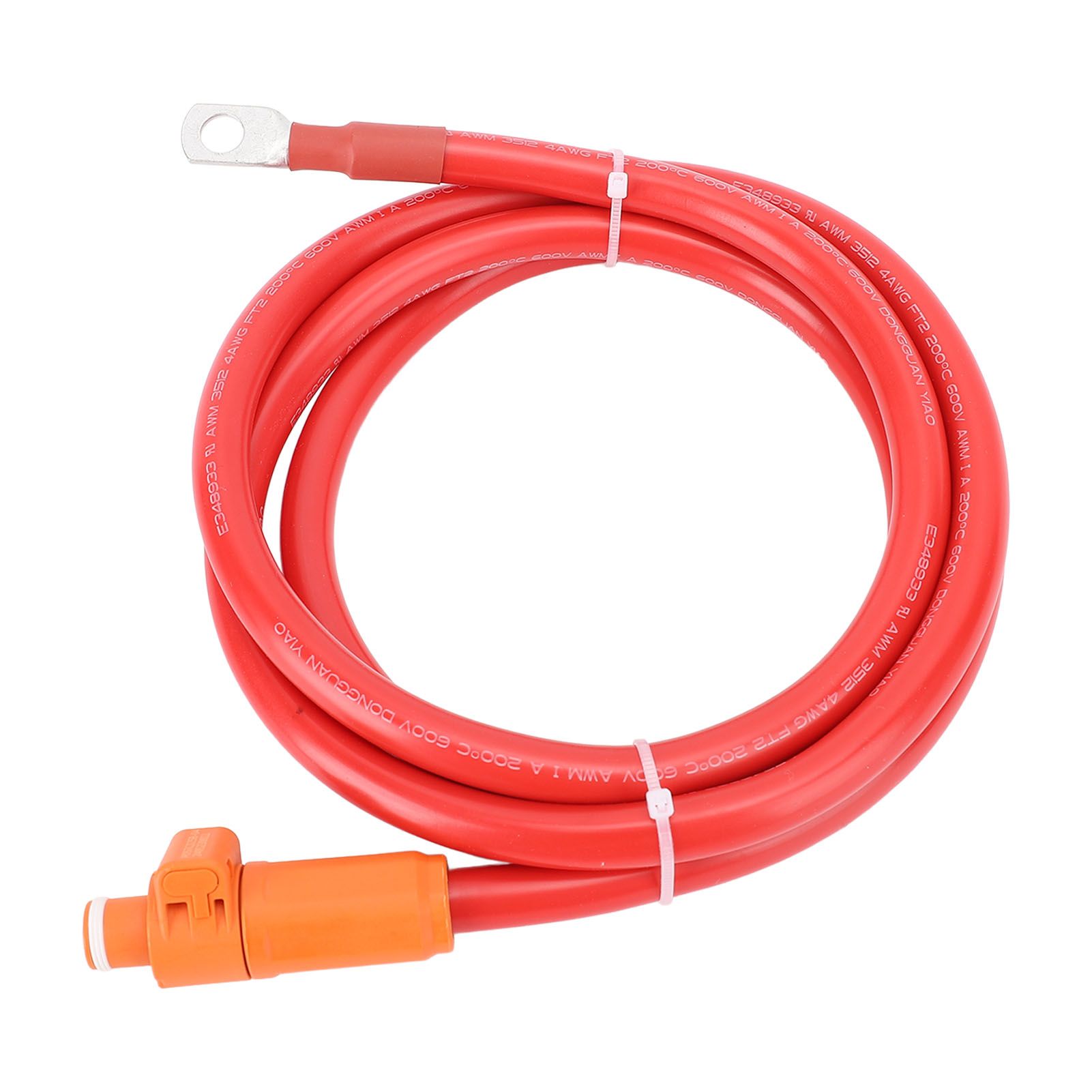 4AWG Power Cable Soft Red Straight Plug and SC25 8 Terminal Power Cord for view 6