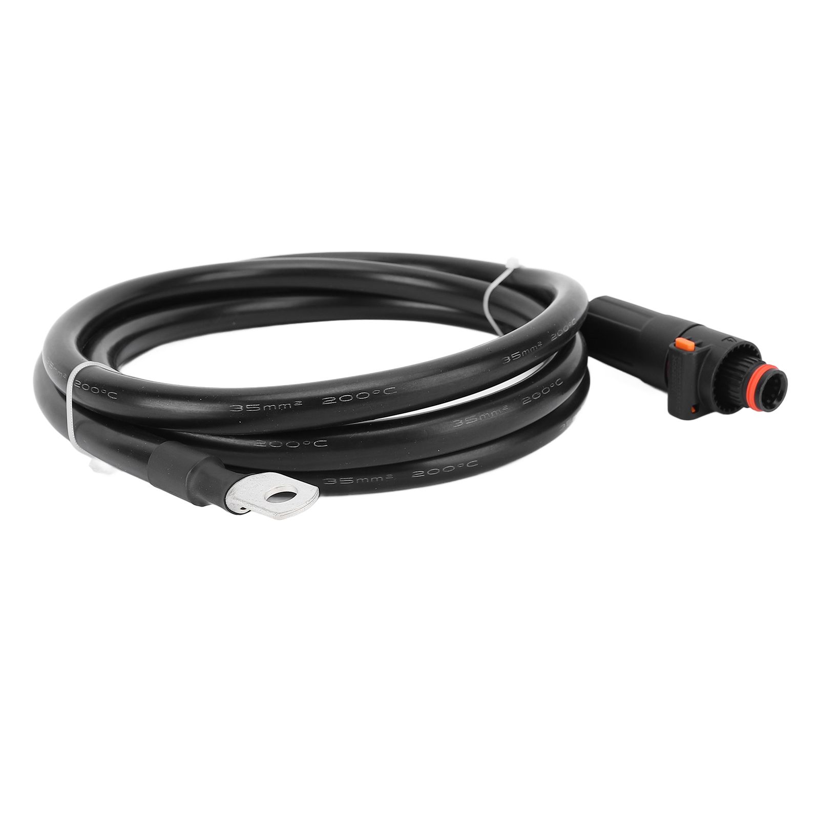 Battery Cable 35mm² Black Straight Plug and SC35-8 Terminal Battery Power view 4