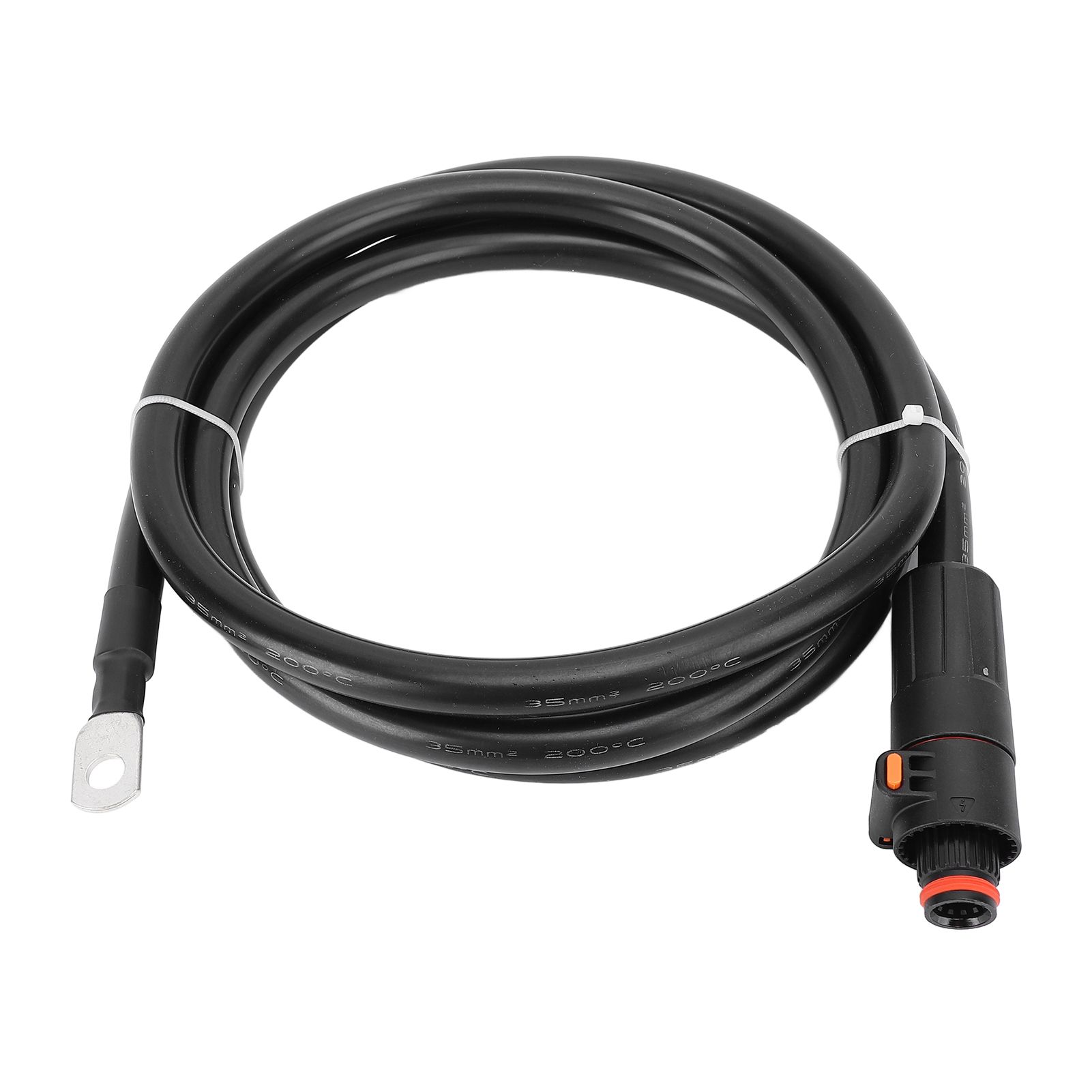 Battery Cable 35mm² Black Straight Plug and SC35-8 Terminal Battery Power view 6