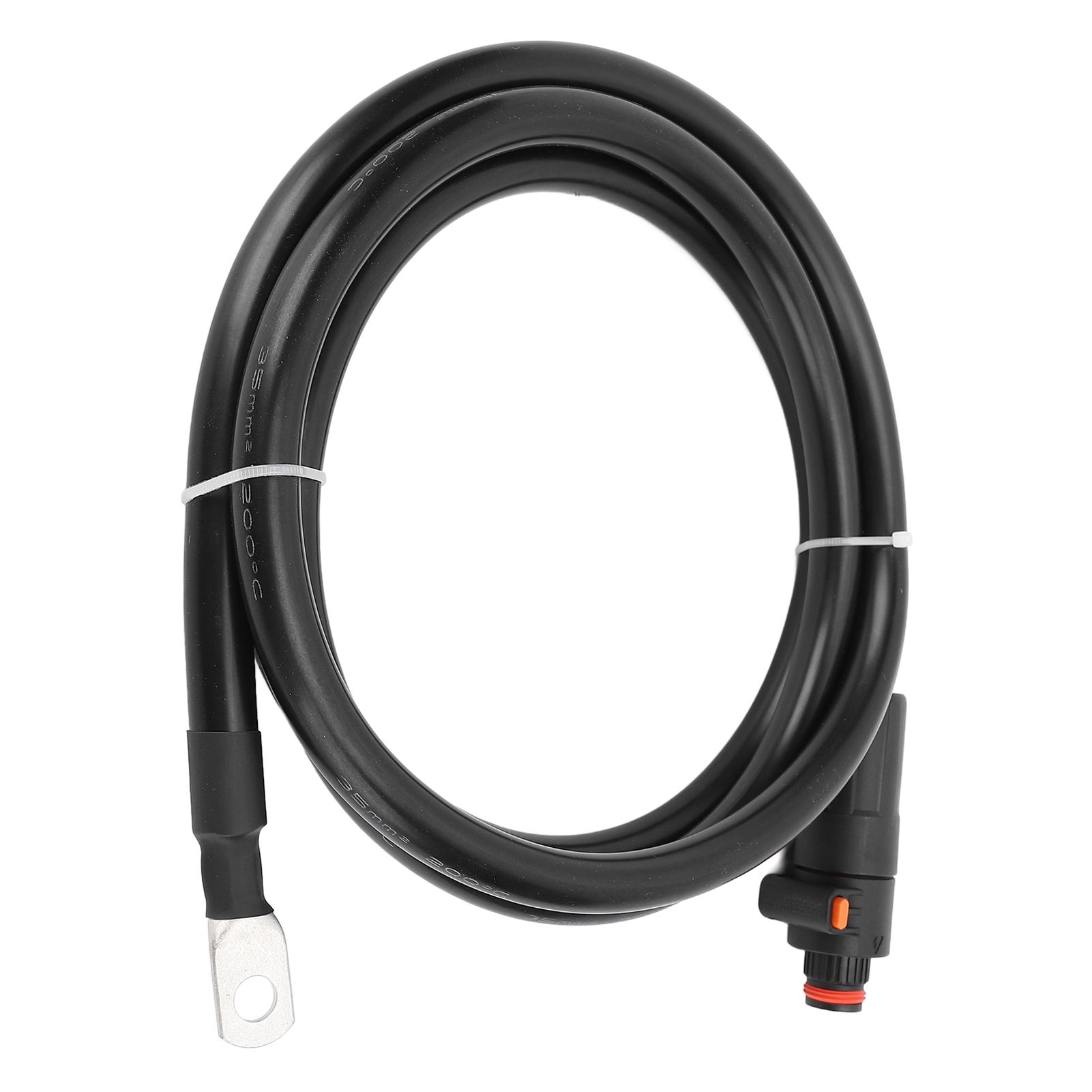 Battery Cable 35mm² Black Straight Plug and SC35-8 Terminal Battery Power view 7