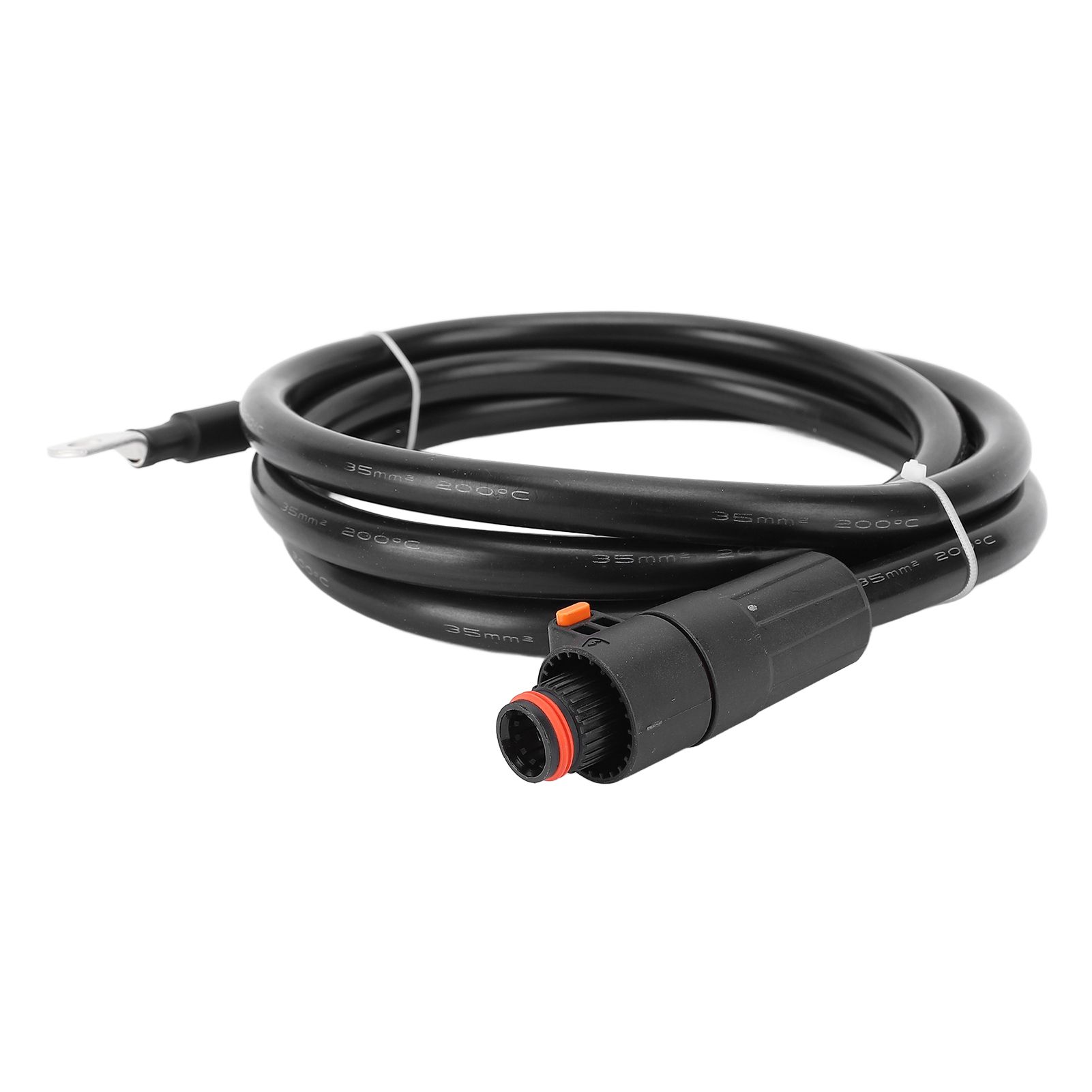 Battery Cable 35mm² Black Straight Plug and SC35-8 Terminal Battery Power view 8
