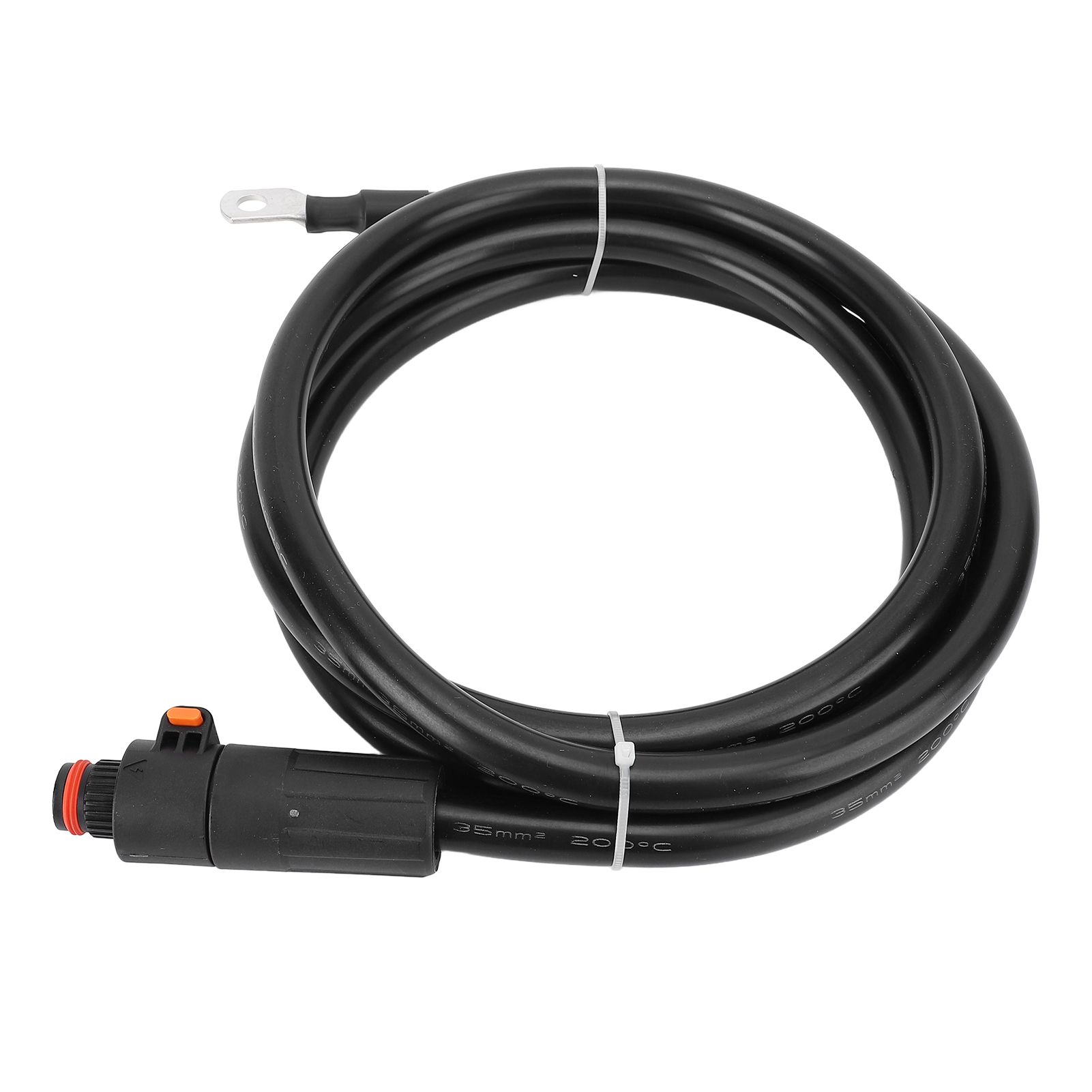 Battery Cable 35mm² Black Straight Plug and SC35-8 Terminal Battery Power view 11