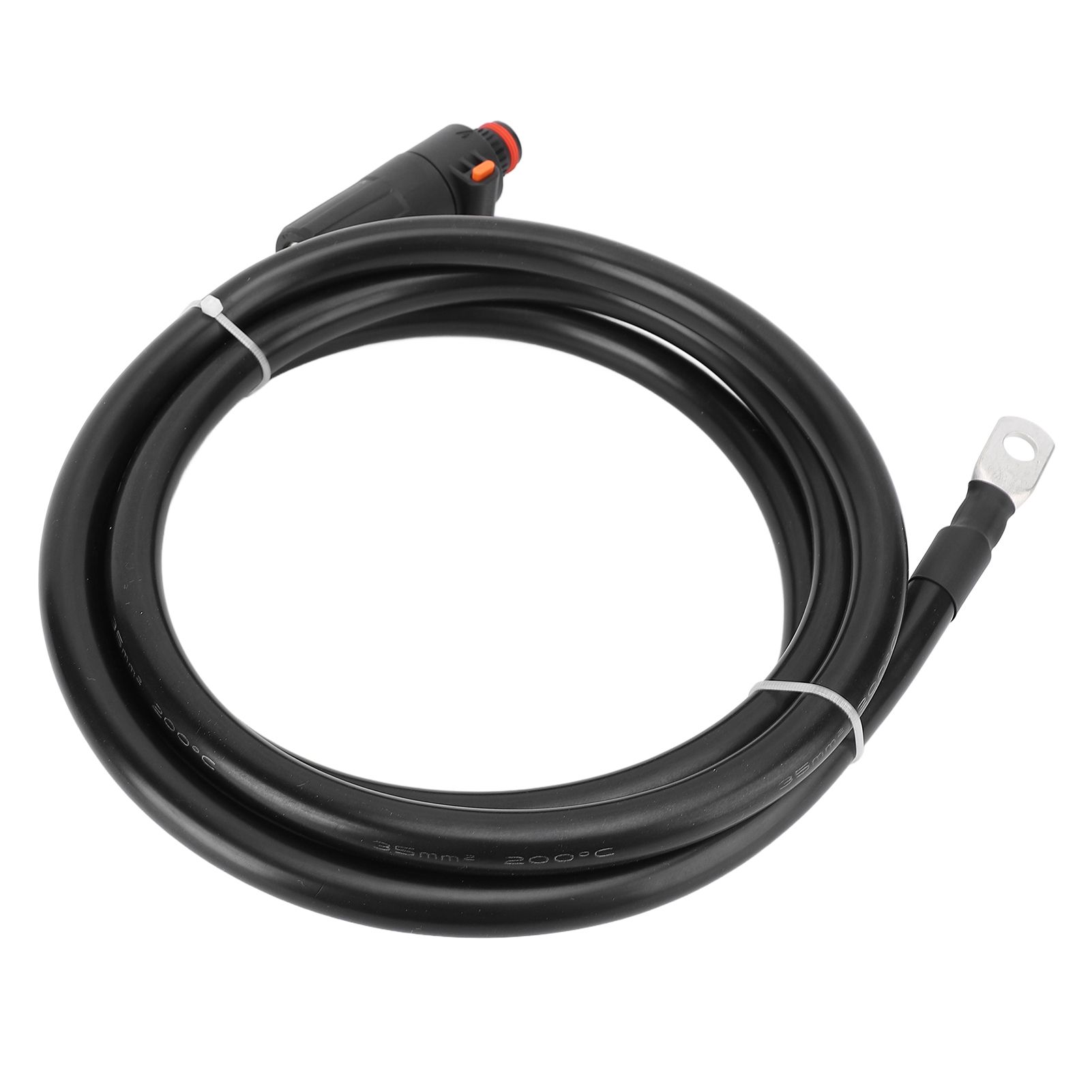 Battery Cable 35mm² Black Straight Plug and SC35-8 Terminal Battery Power view 12