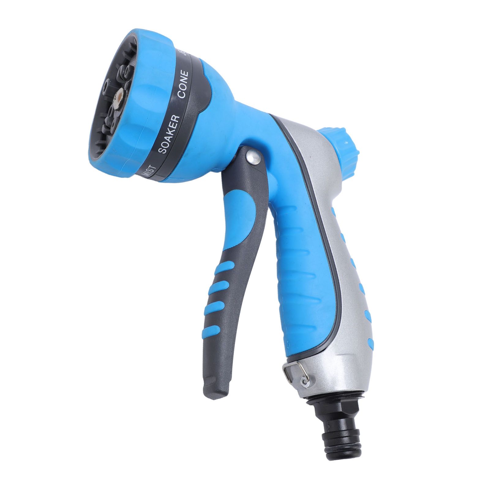 8 Pattern Front Trigger Garden Nozzle Multifunctional High Pressure Water Hose view 6