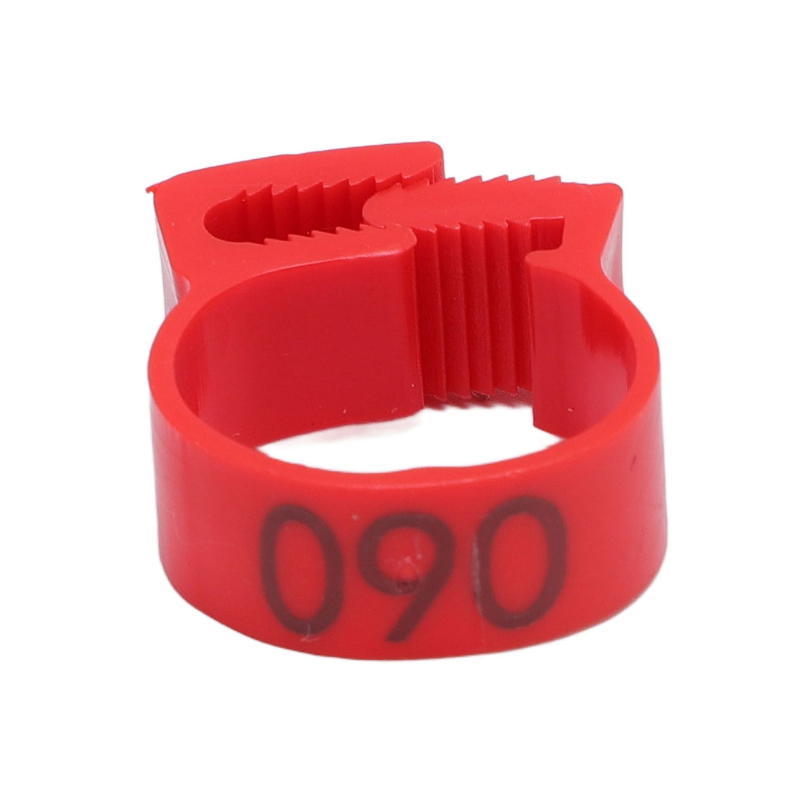 100PCS Chicken Leg Bands 20mm 001 to 100 Numbered Poultry Identification Leg view 5