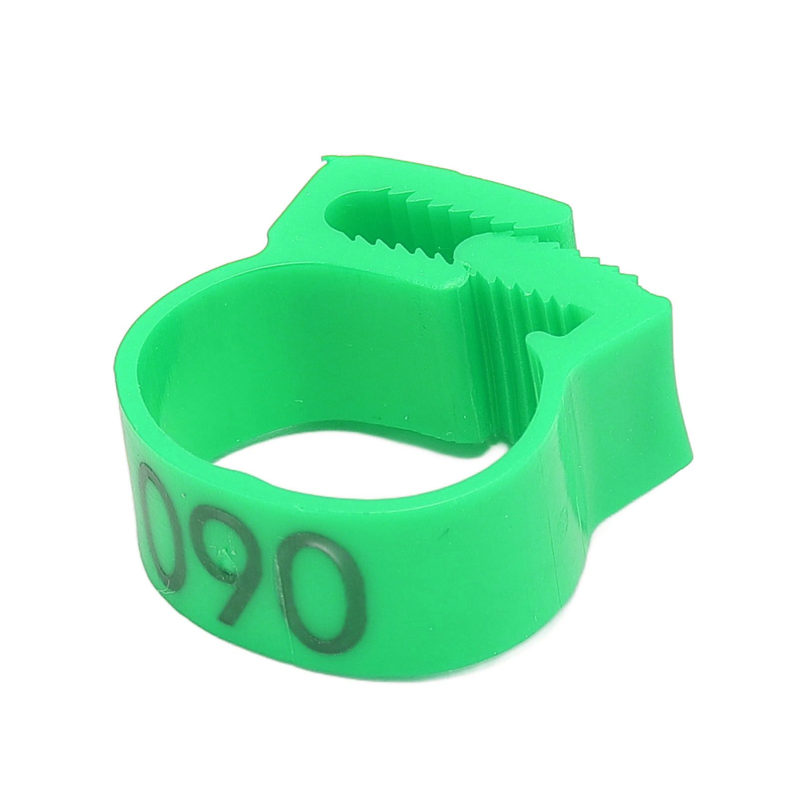 100PCS Chicken Leg Bands 20mm 001 to 100 Numbered Poultry Identification Leg view 5