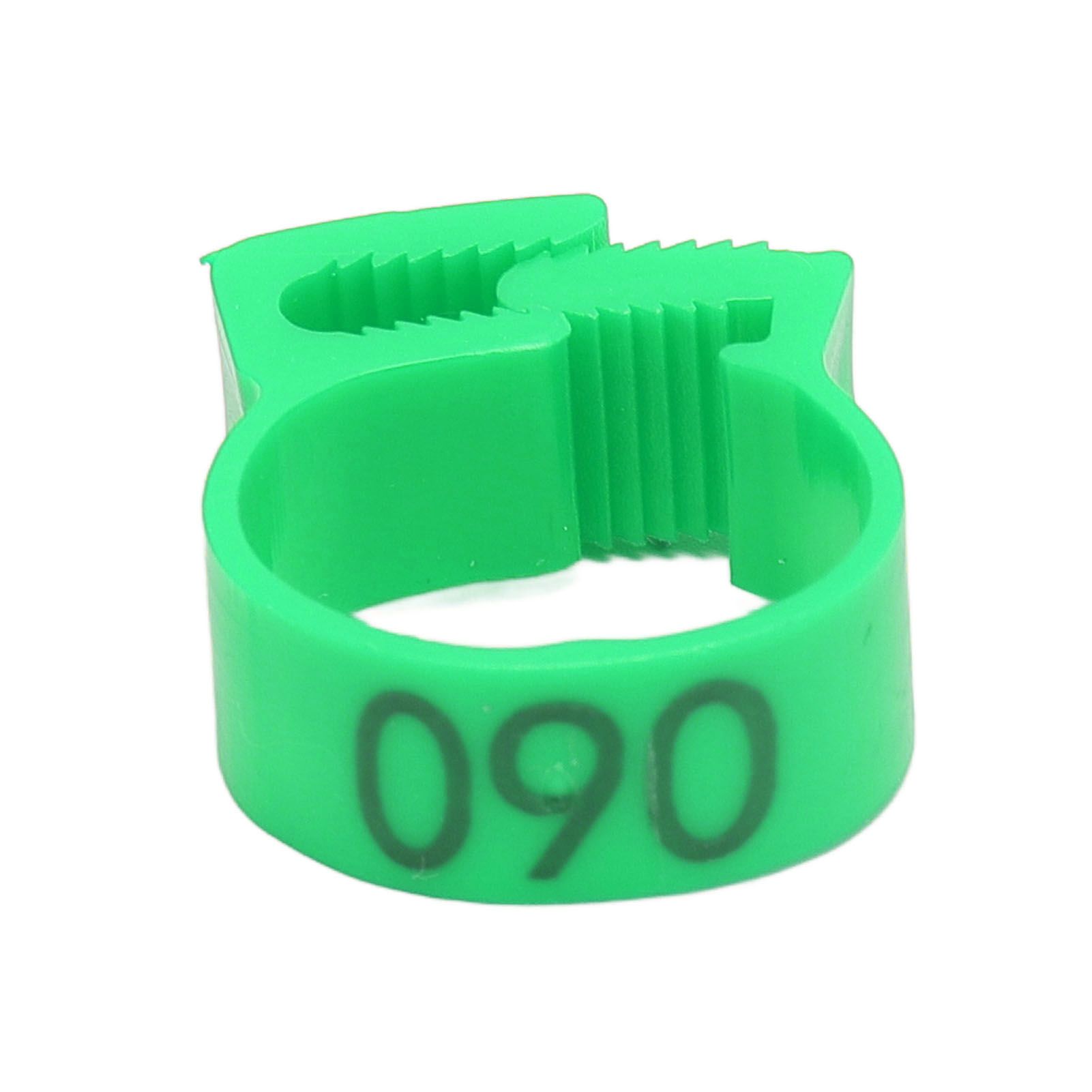 100PCS Chicken Leg Bands 20mm 001 to 100 Numbered Poultry Identification Leg view 7