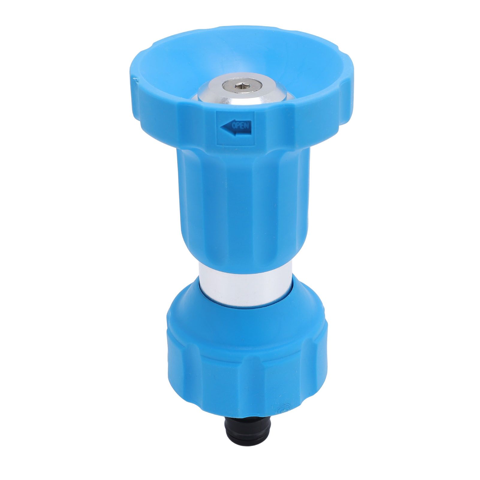 Garden Hose Nozzle Stainless Steel Fireman Style Heavy Duty Hose Nozzle view 6