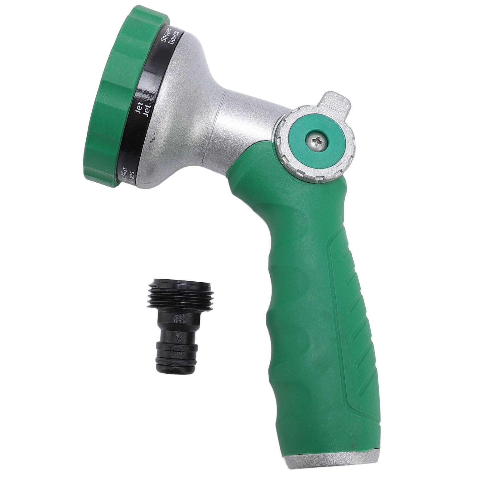 Garden Hose Nozzle 6 Patterns Slip Resistant Ergonomic Grip High Pressure view 3