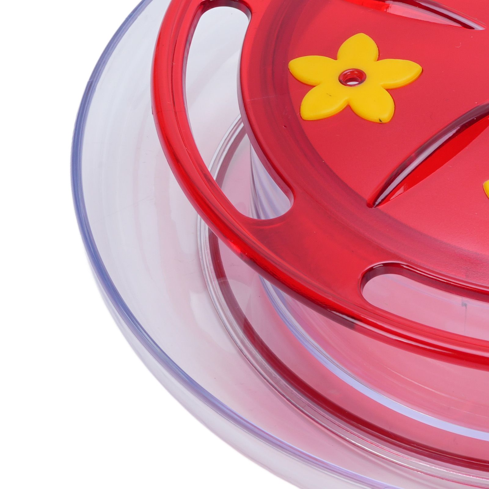 Window Hummingbird Feeder 5 Feeding Ports Easy Refill Bird Feeder with Strong view 2