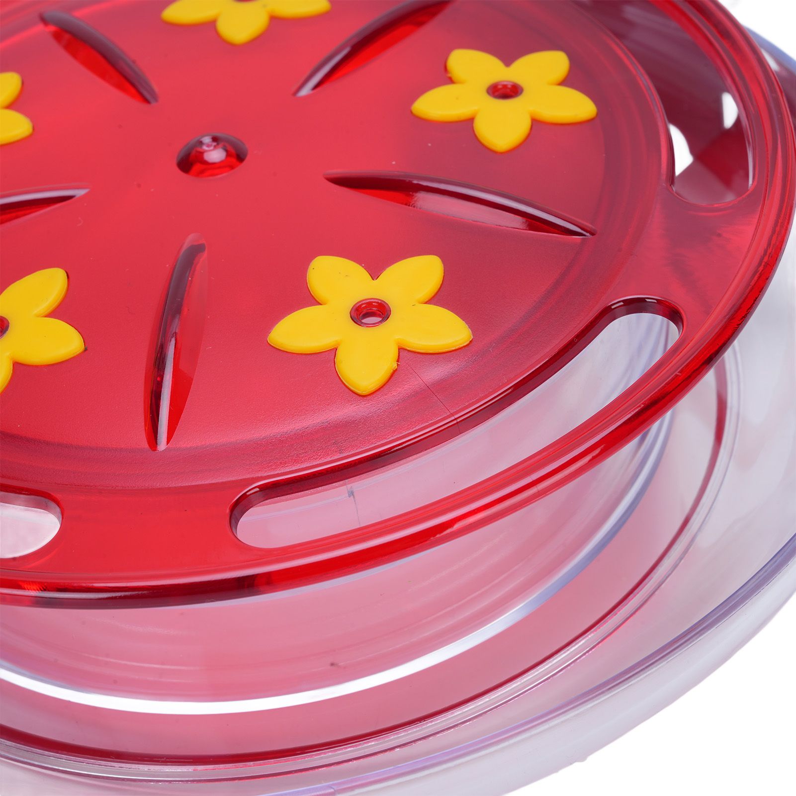 Window Hummingbird Feeder 5 Feeding Ports Easy Refill Bird Feeder with Strong view 7