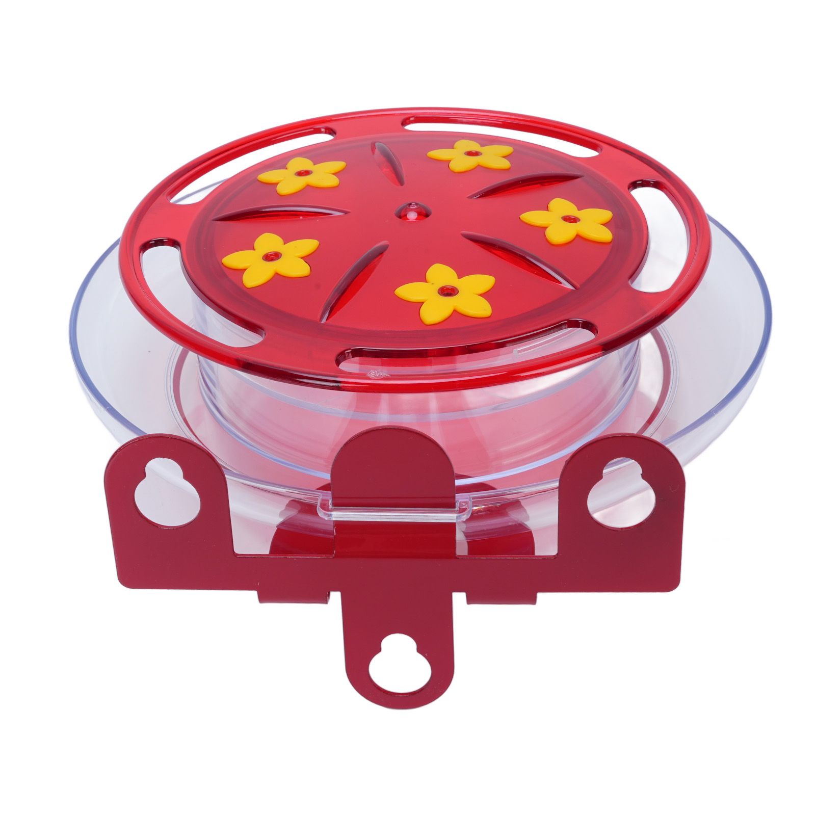 Window Hummingbird Feeder 5 Feeding Ports Easy Refill Bird Feeder with Strong view 9