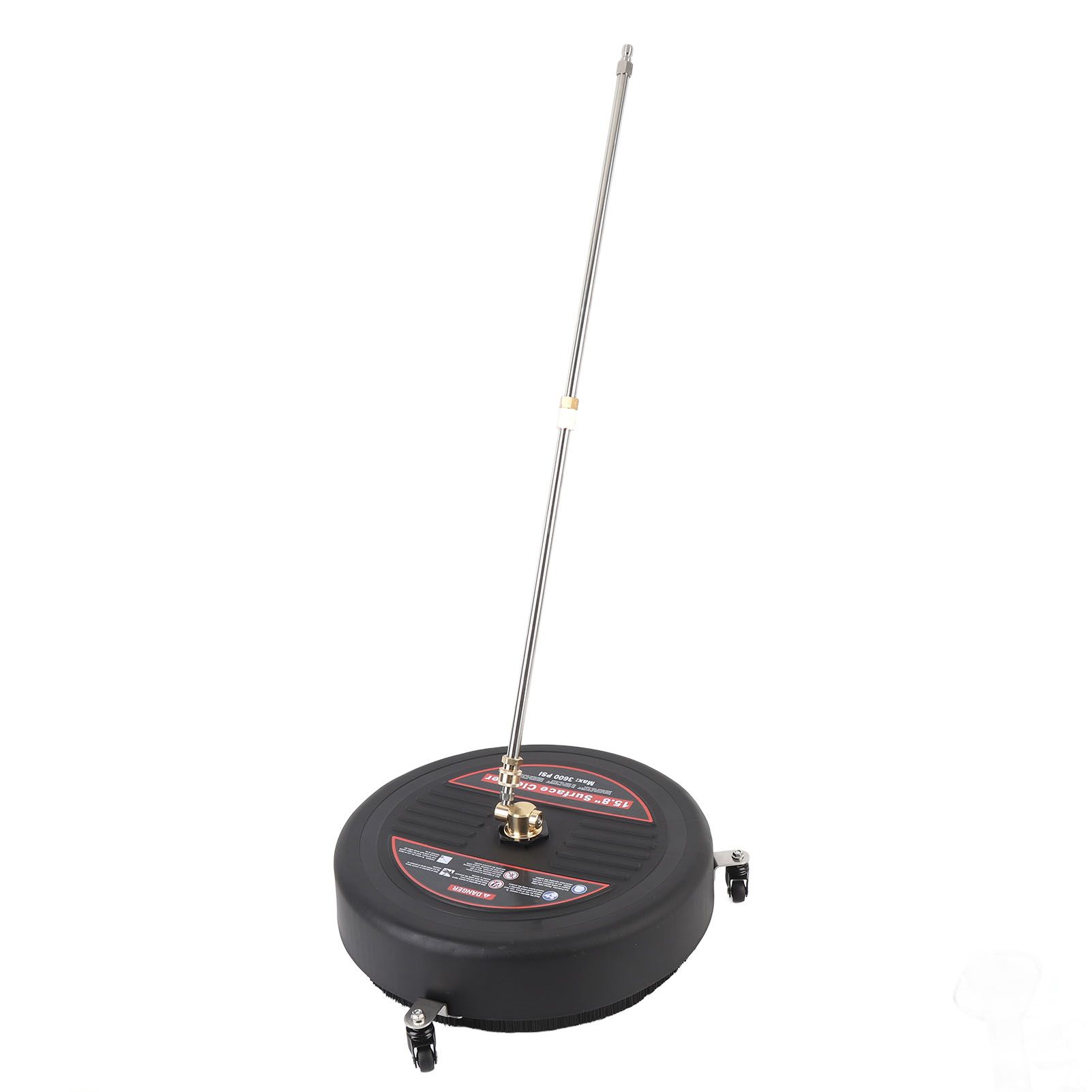 15.8 Inch Surface Cleaner with Wheels 3600PSI 1/4 Inch Quick Plug Stainless view 11