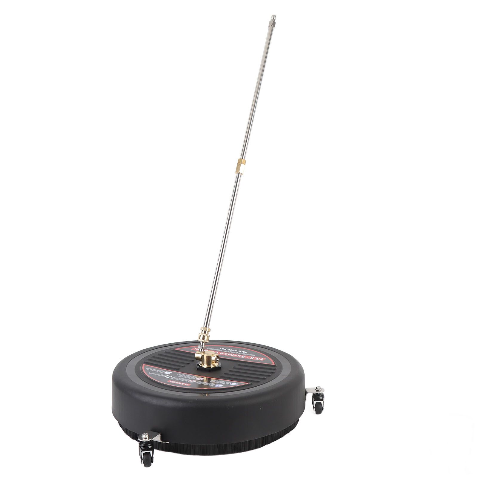 15.8 Inch Surface Cleaner with Wheels 3600PSI 1/4 Inch Quick Plug Stainless view 12