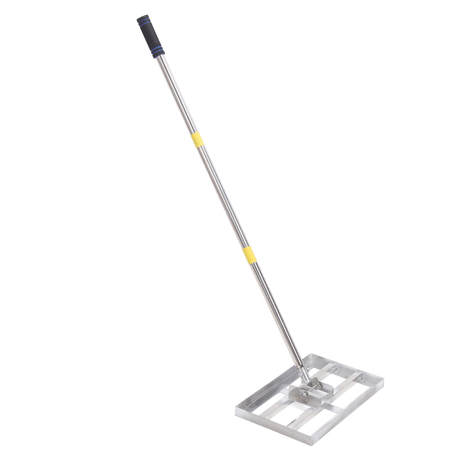Lawn Leveling Rake Stainless Steel Adjustable Handle Lawn Leveler Tool for