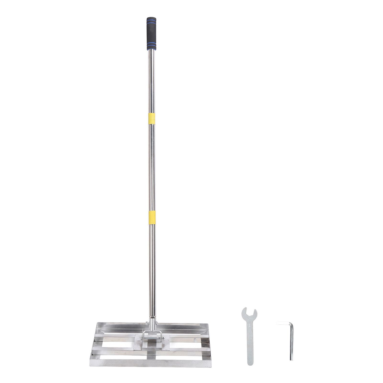 Lawn Leveling Rake Stainless Steel Adjustable Handle Lawn Leveler Tool for view 3