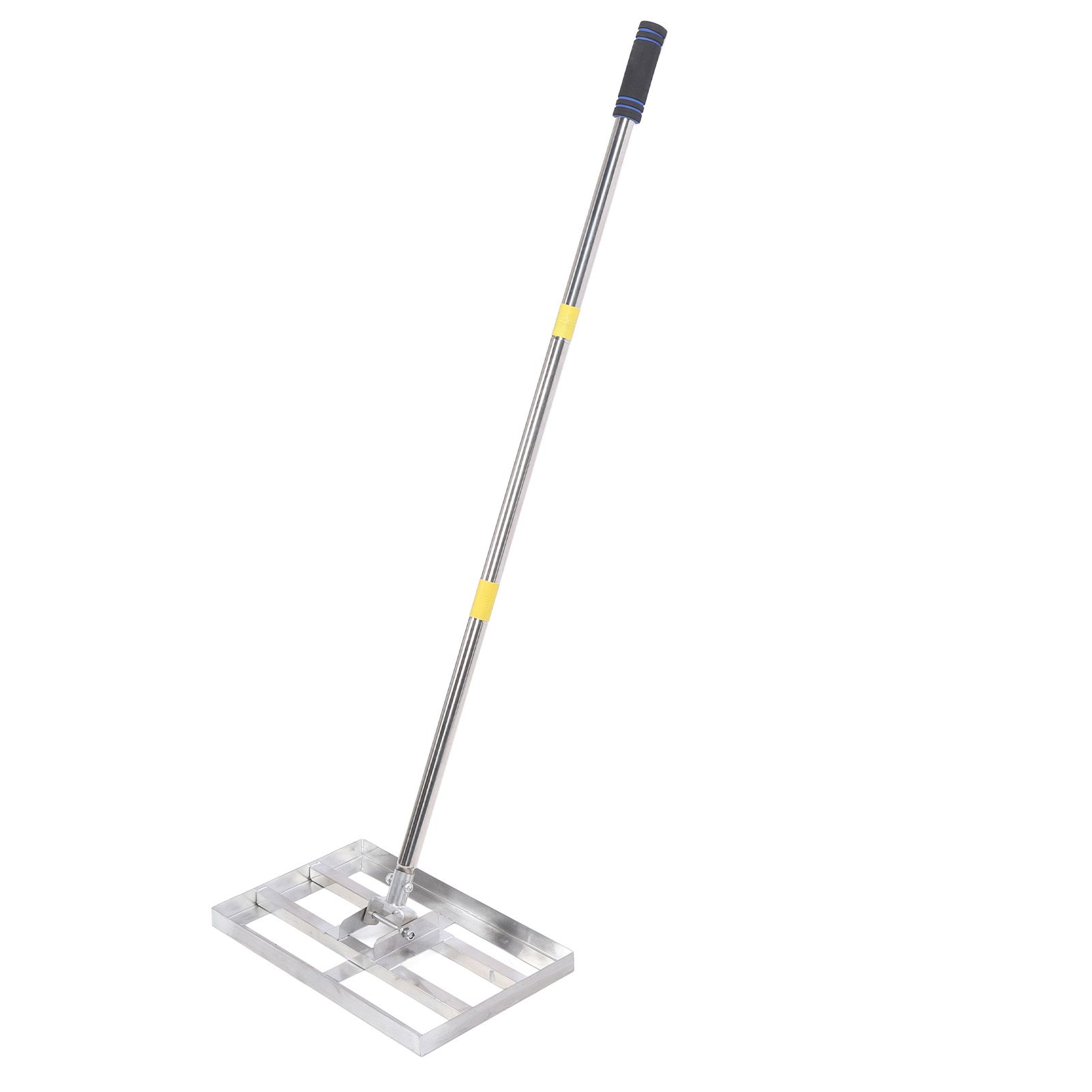 Lawn Leveling Rake Stainless Steel Adjustable Handle Lawn Leveler Tool for view 8
