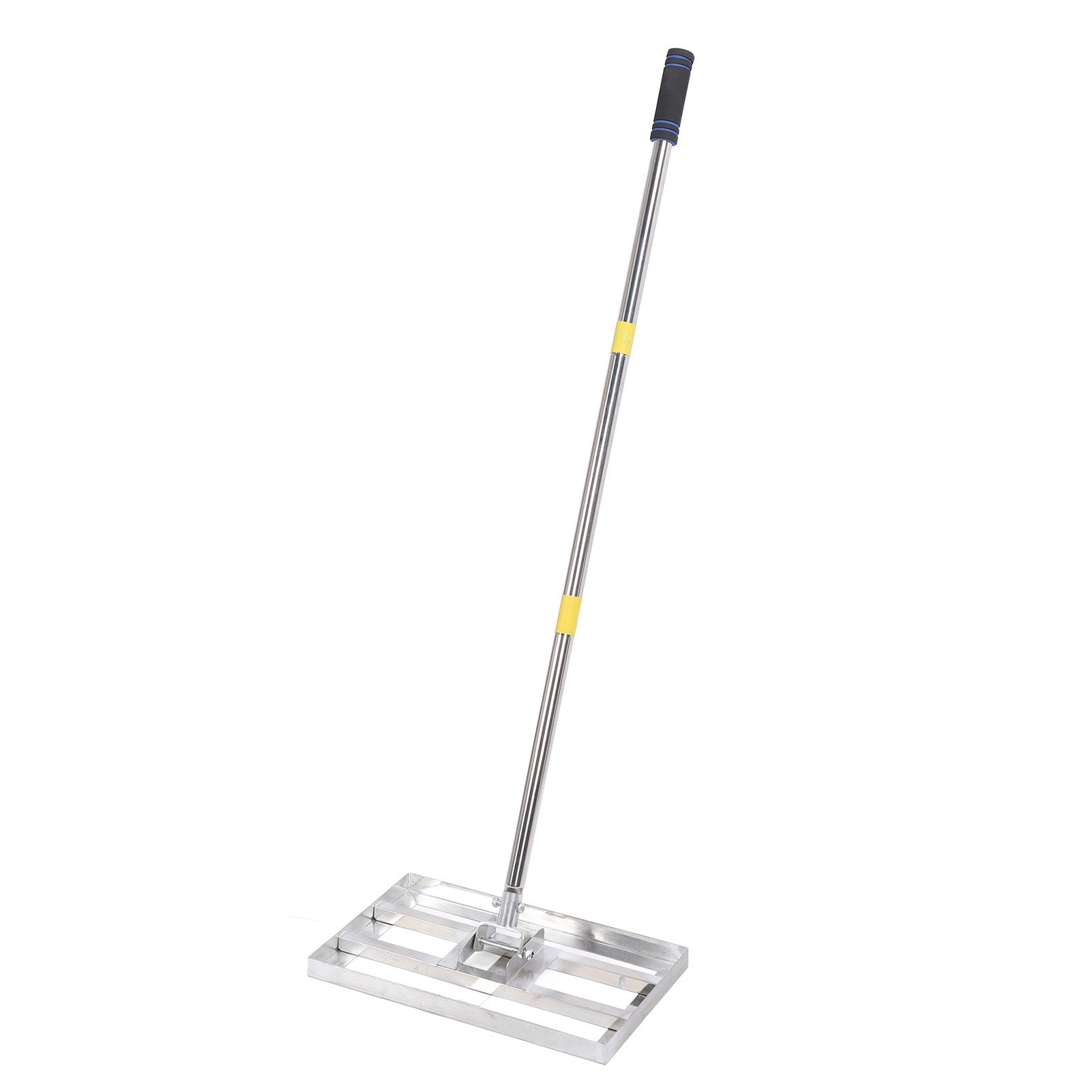 Lawn Leveling Rake Stainless Steel Adjustable Handle Lawn Leveler Tool for view 11