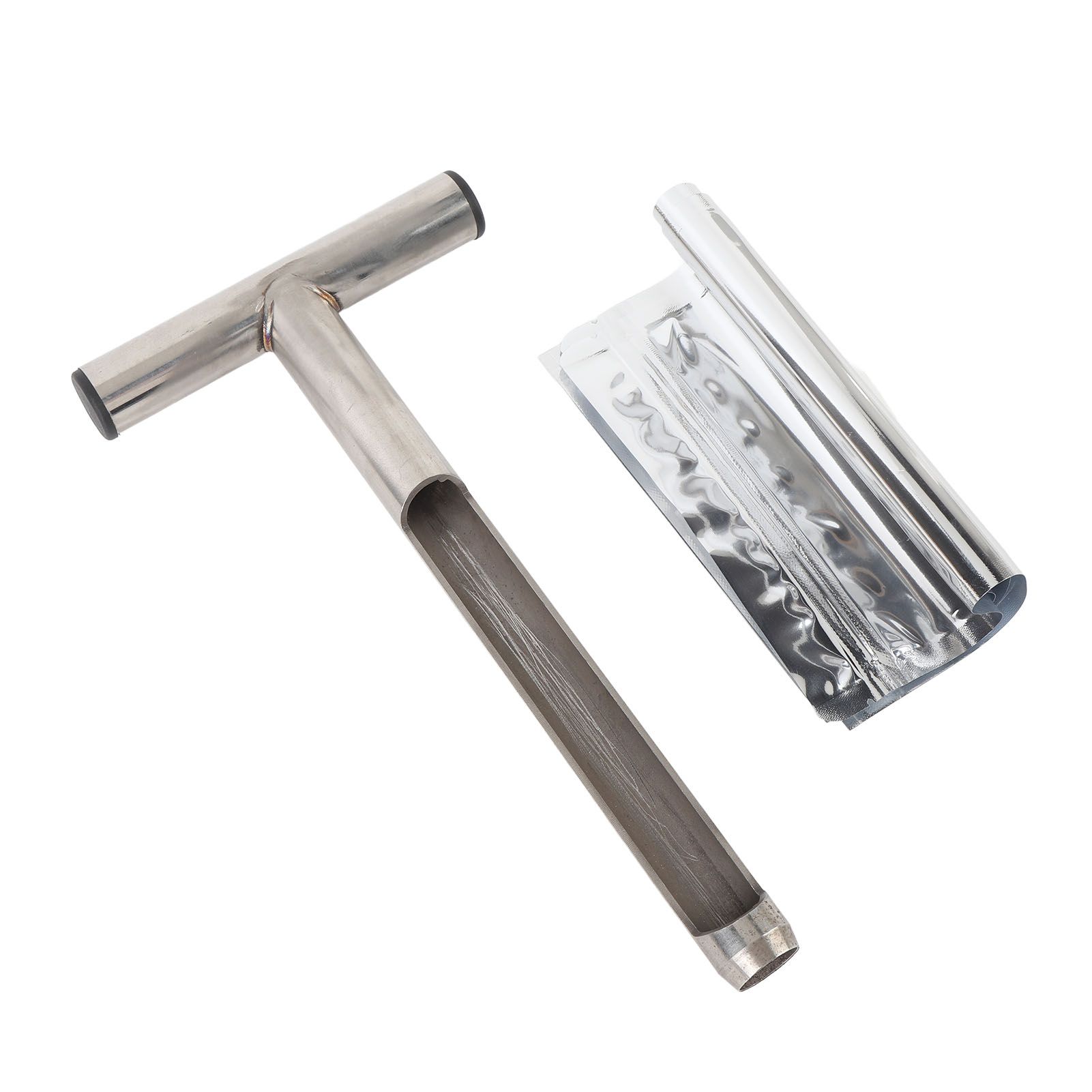 Soil Sampler Probe with T Handle Stainless Steel Soil Probe Rod Soil Test Set view 12