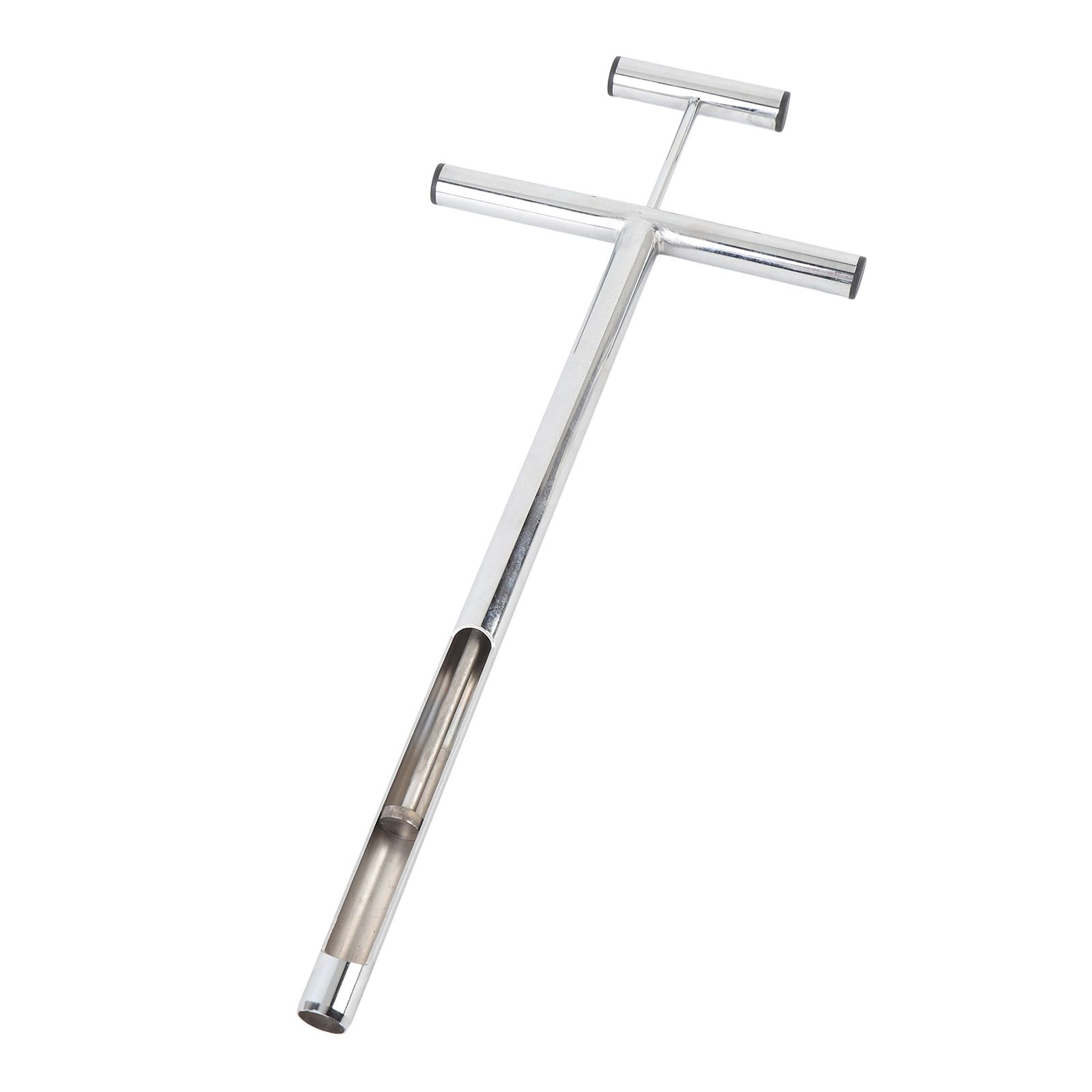 Soil Sample Probe with Ejector Tubular Stainless Steel Rod T Shaped Handle for view 7