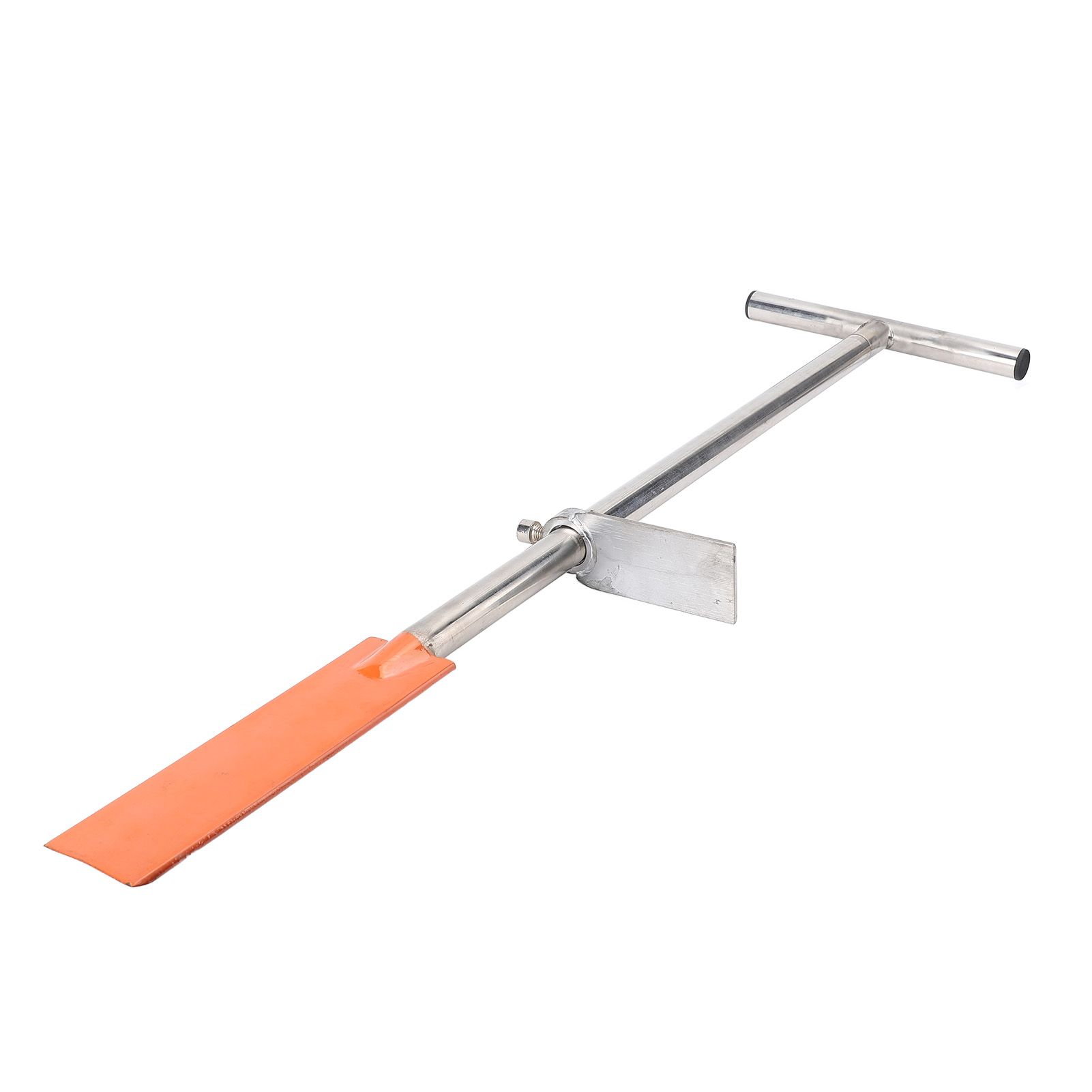Dibble Bar Planting Tool with Foot Pedal Stainless Steel T Handle Spade Shovel