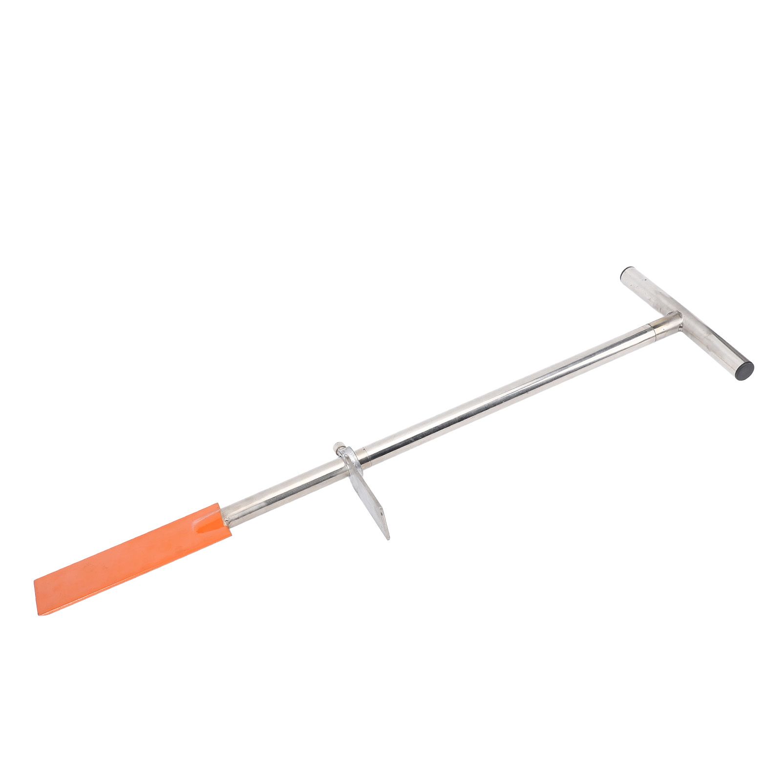 Dibble Bar Planting Tool with Foot Pedal Stainless Steel T Handle Spade Shovel view 6