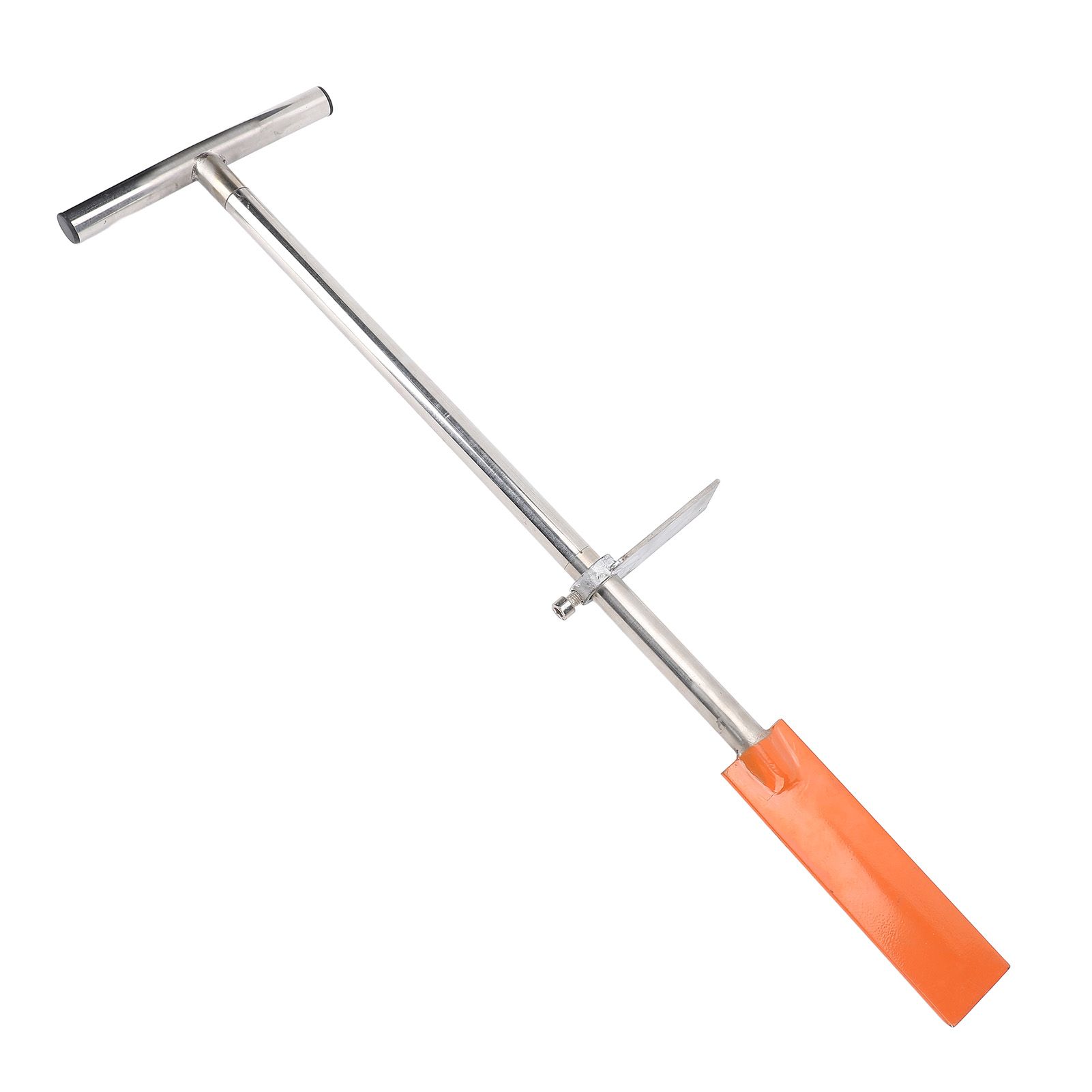 Dibble Bar Planting Tool with Foot Pedal Stainless Steel T Handle Spade Shovel view 10
