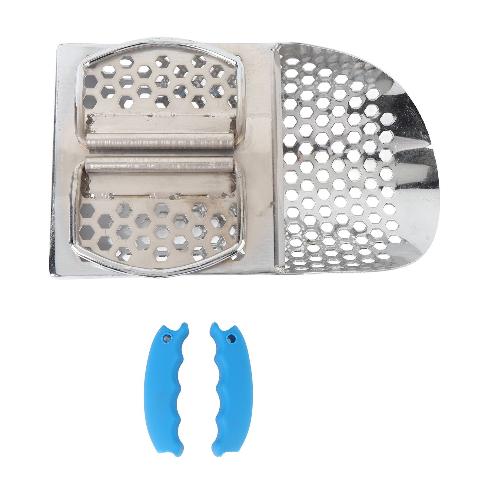 Metal Detecting Sand Scoop Foldable Handle Stainless Steel Sand Sifter Shovel