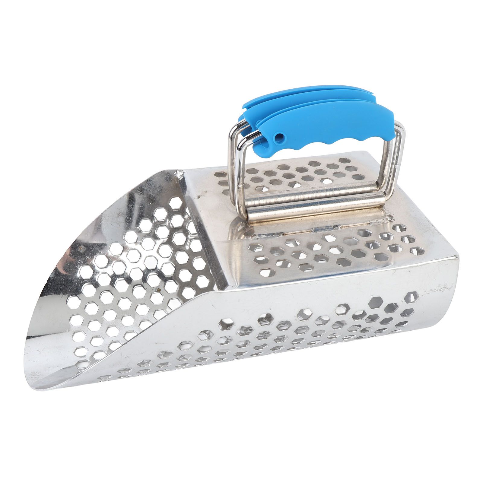 Metal Detecting Sand Scoop Foldable Handle Stainless Steel Sand Sifter Shovel view 11