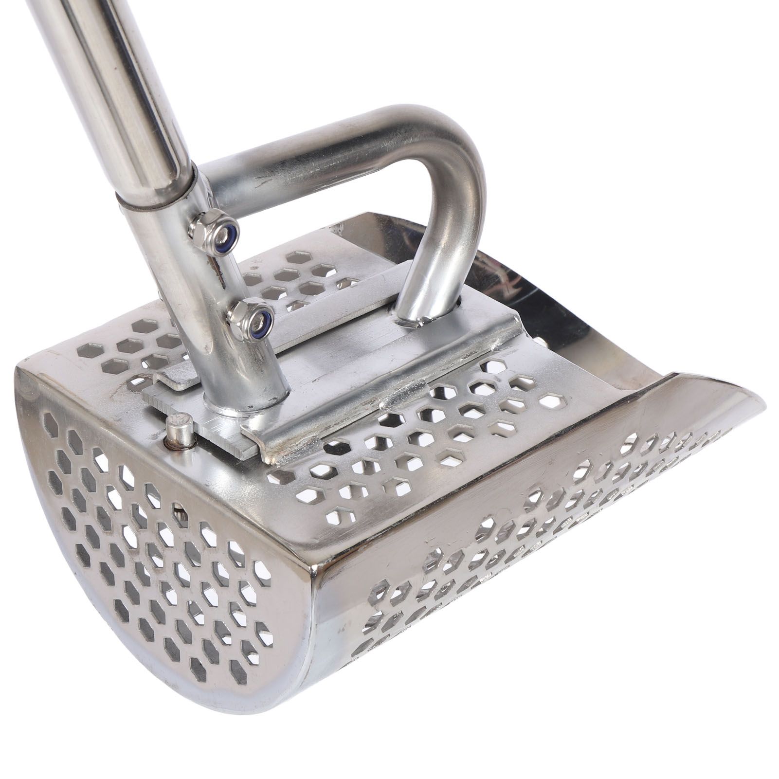 Metal Detector Sand Shovel Detachable Handle Stainless Steel Fast Sifting view 2