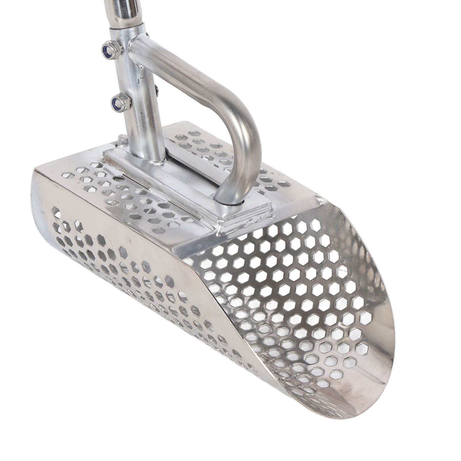 Metal Detector Sand Shovel Detachable Handle Stainless Steel Fast Sifting view 7