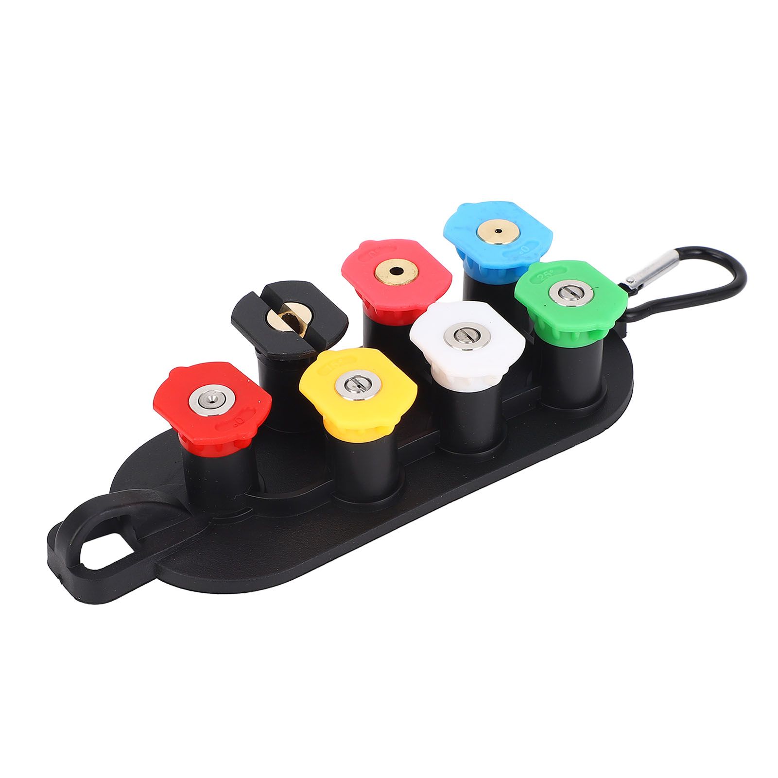 7PCS Pressure Washer Nozzle Tip Set 4000PSI 1/4 Inch Quick Connector Pressure view 4