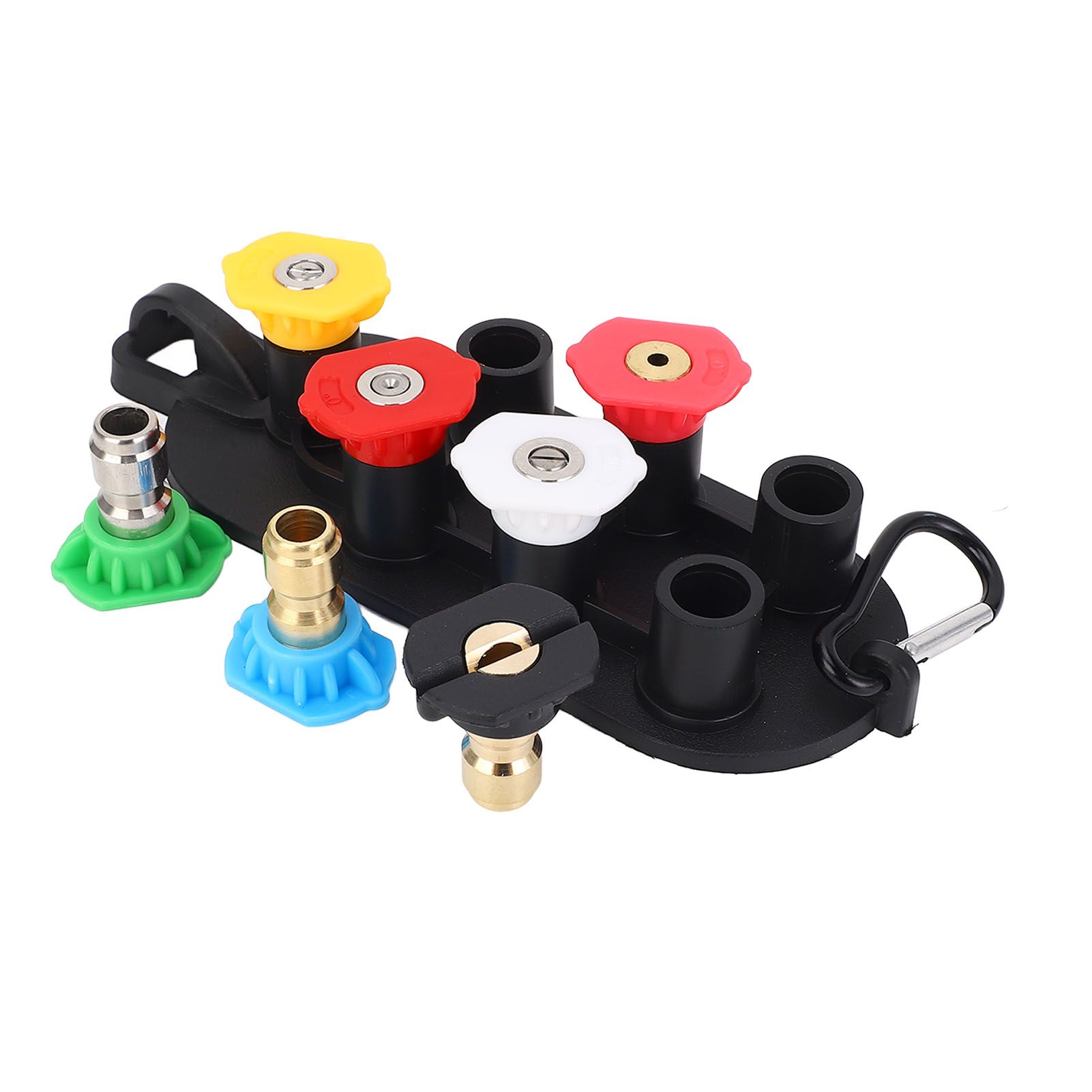 7PCS Pressure Washer Nozzle Tip Set 4000PSI 1/4 Inch Quick Connector Pressure view 7