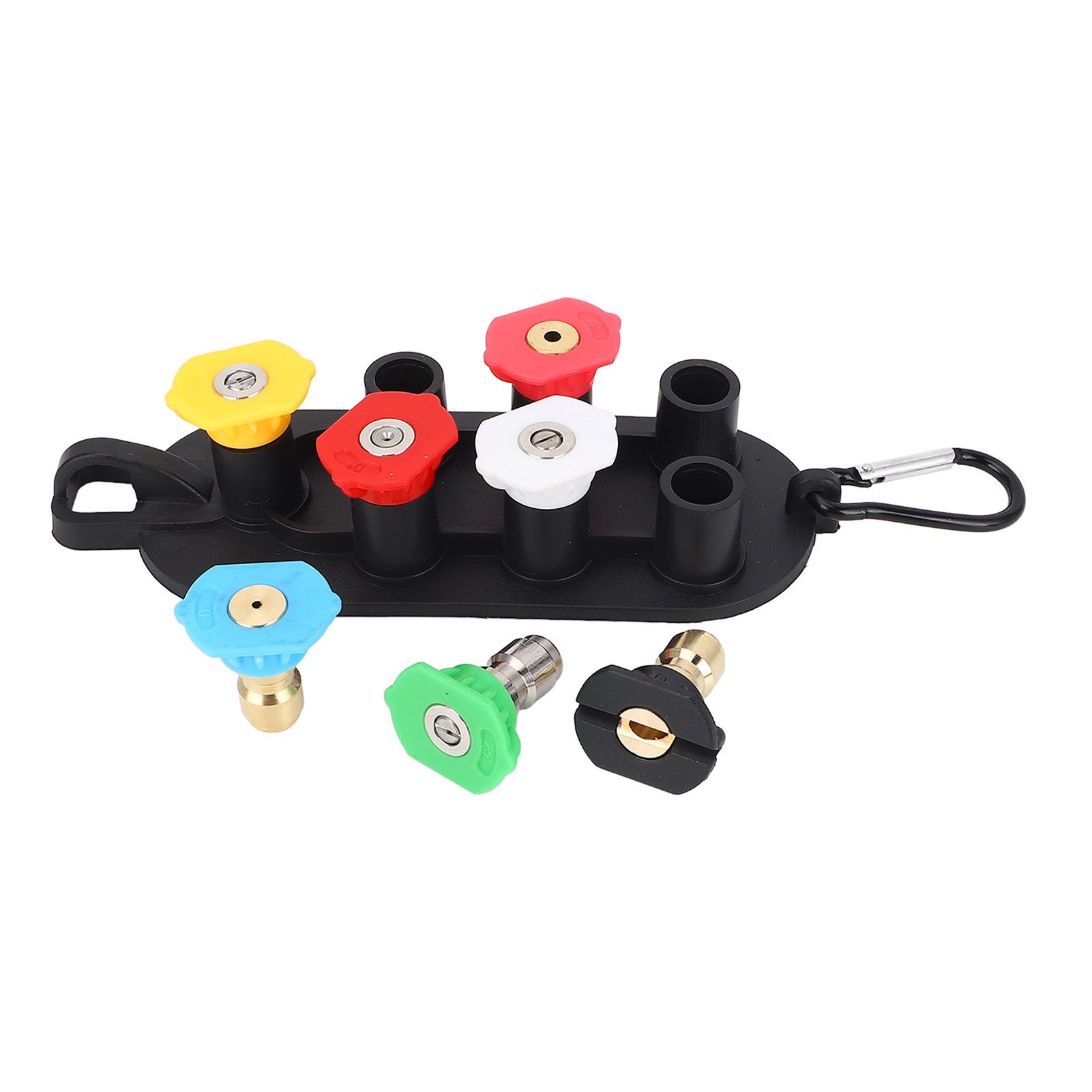 7PCS Pressure Washer Nozzle Tip Set 4000PSI 1/4 Inch Quick Connector Pressure view 9