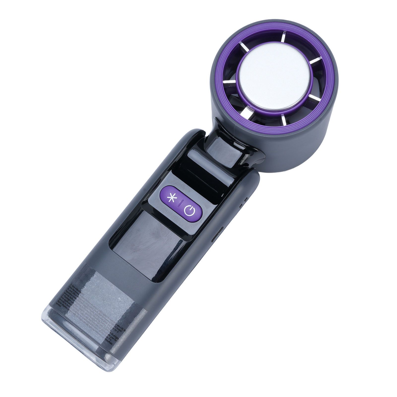 Handheld Cooling Fan with LED Display High Speed Brushless USB Rechargeable view 11