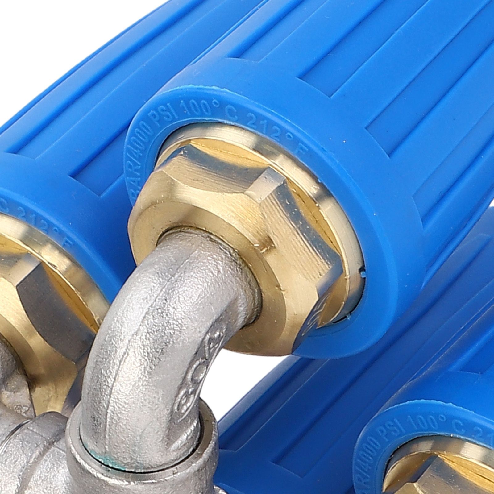 4 in 1 Pressure Washer Nozzle Blue 360° Rotating 4000psi 1/4 Inch Quick view 7