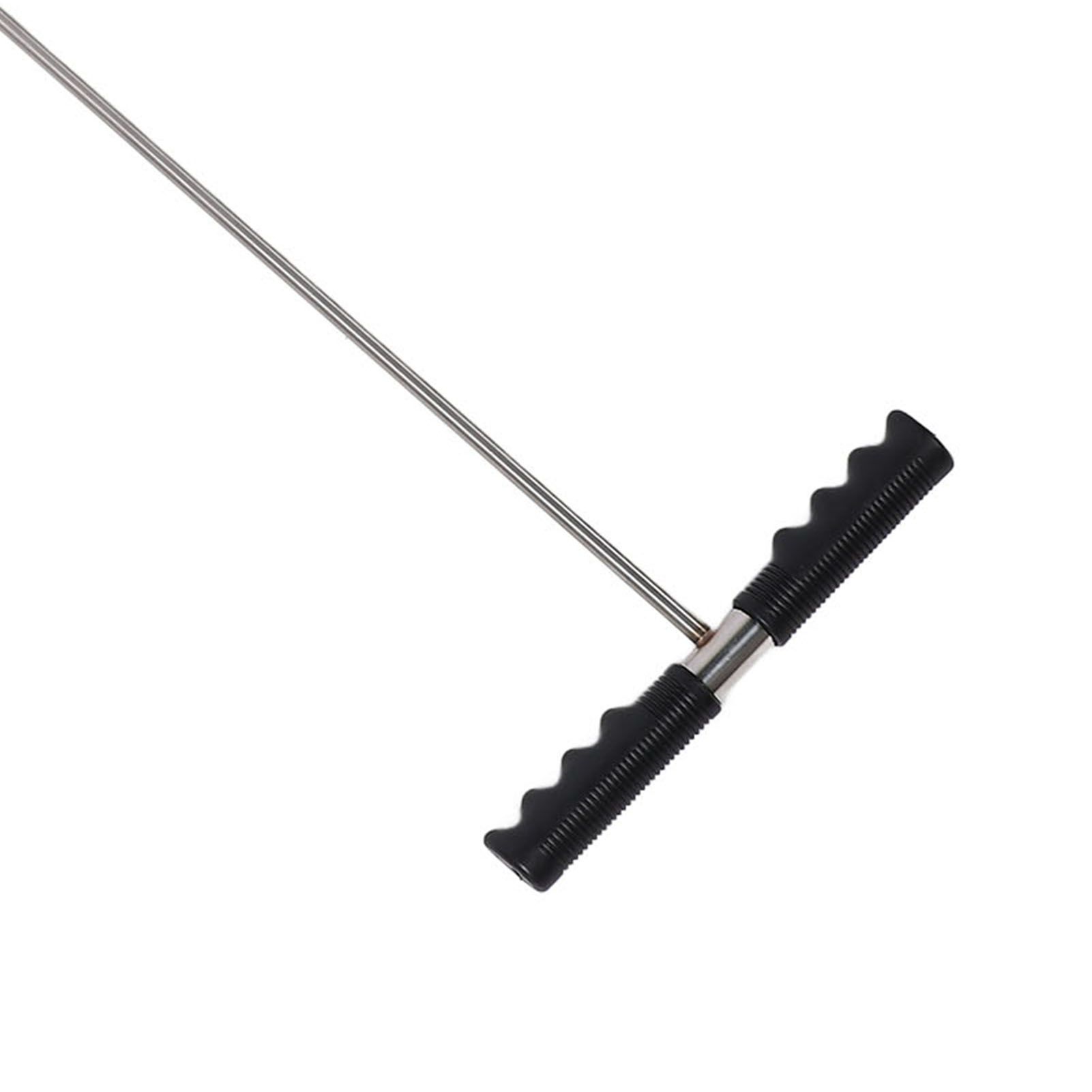 Stainless Steel Soil Probe 32 to 48 Inch Adjustable Ground Probe Rod for view 2