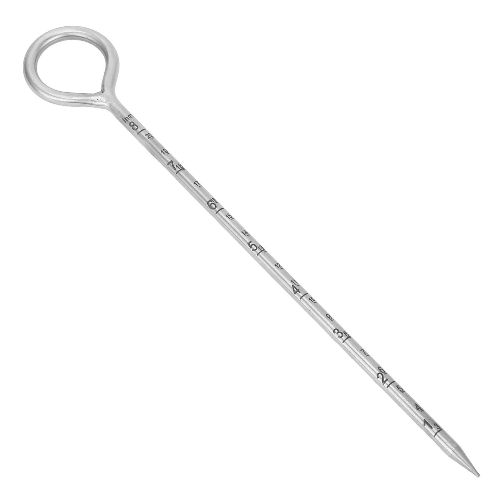 10 Inches Soil Sampler Probe Circular Handle Easy to Use Portable Stainless view 6