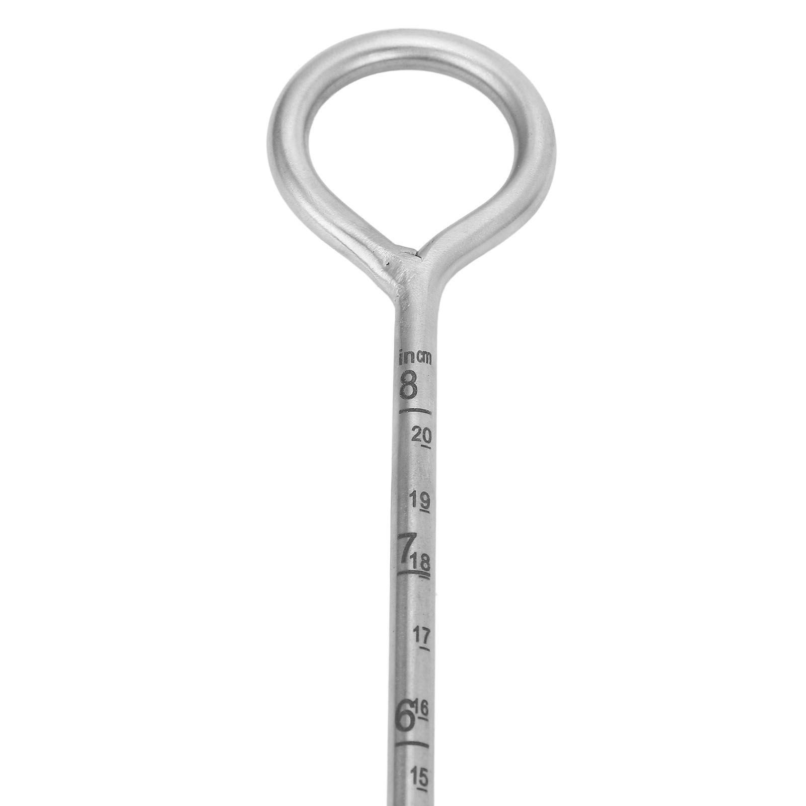 10 Inches Soil Sampler Probe Circular Handle Easy to Use Portable Stainless view 7