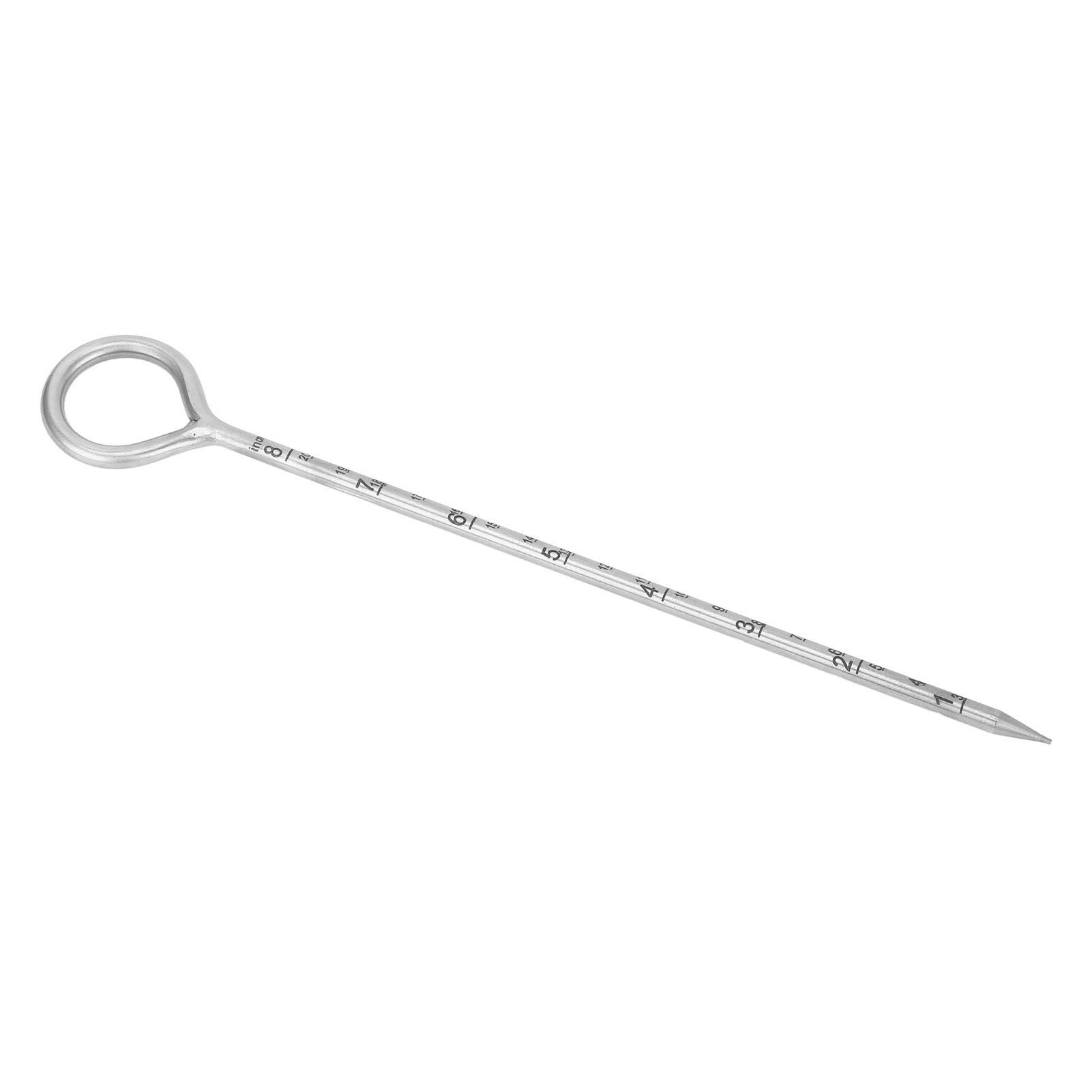 10 Inches Soil Sampler Probe Circular Handle Easy to Use Portable Stainless view 8