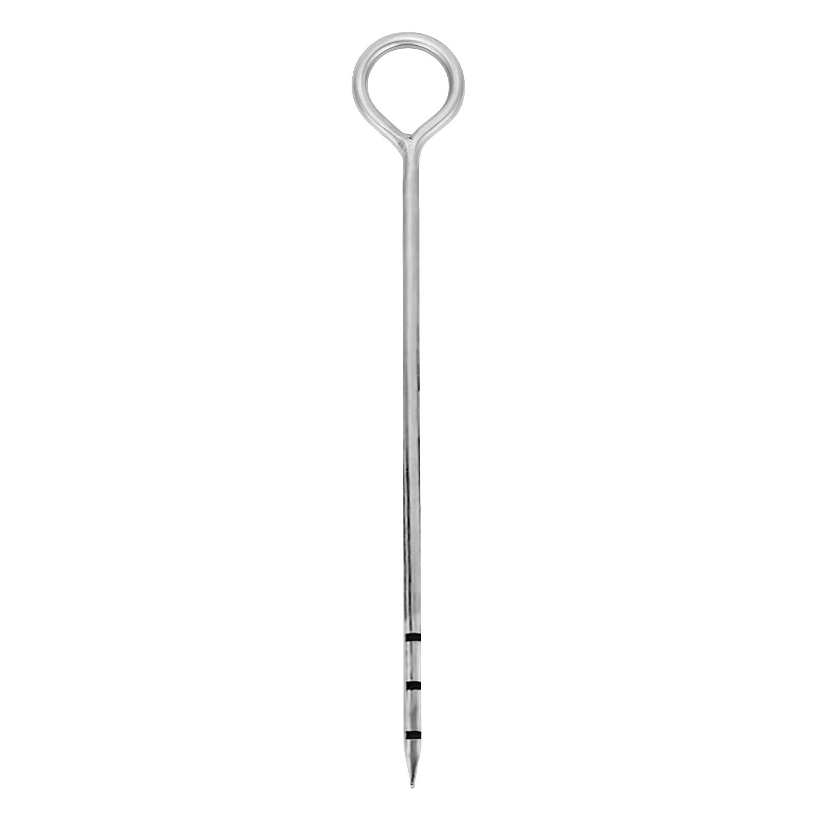 10 Inches Soil Sampler Probe Circular Handle Easy to Use Portable Stainless view 10