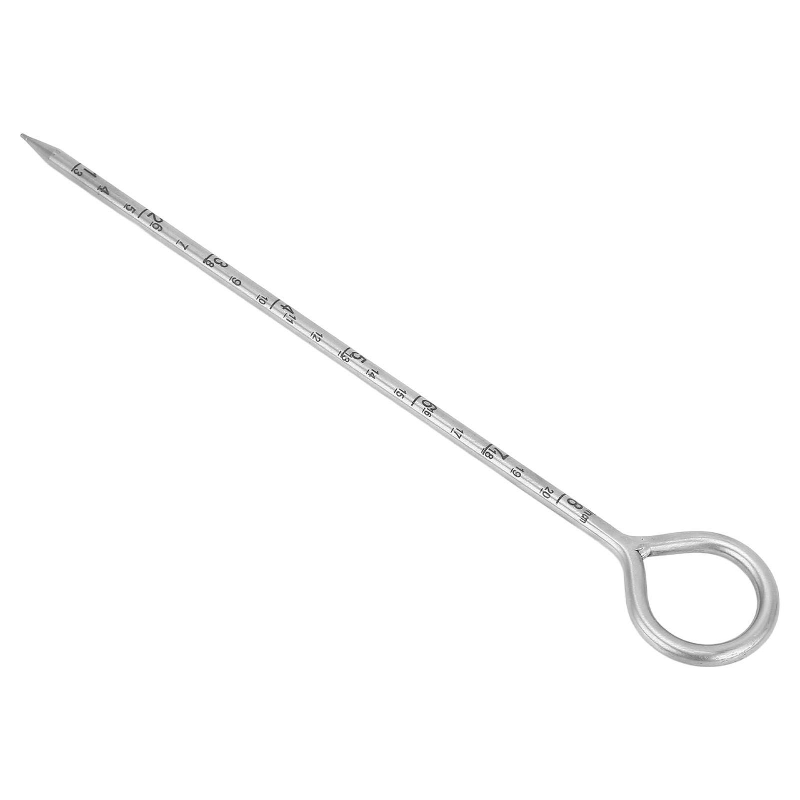 10 Inches Soil Sampler Probe Circular Handle Easy to Use Portable Stainless view 11