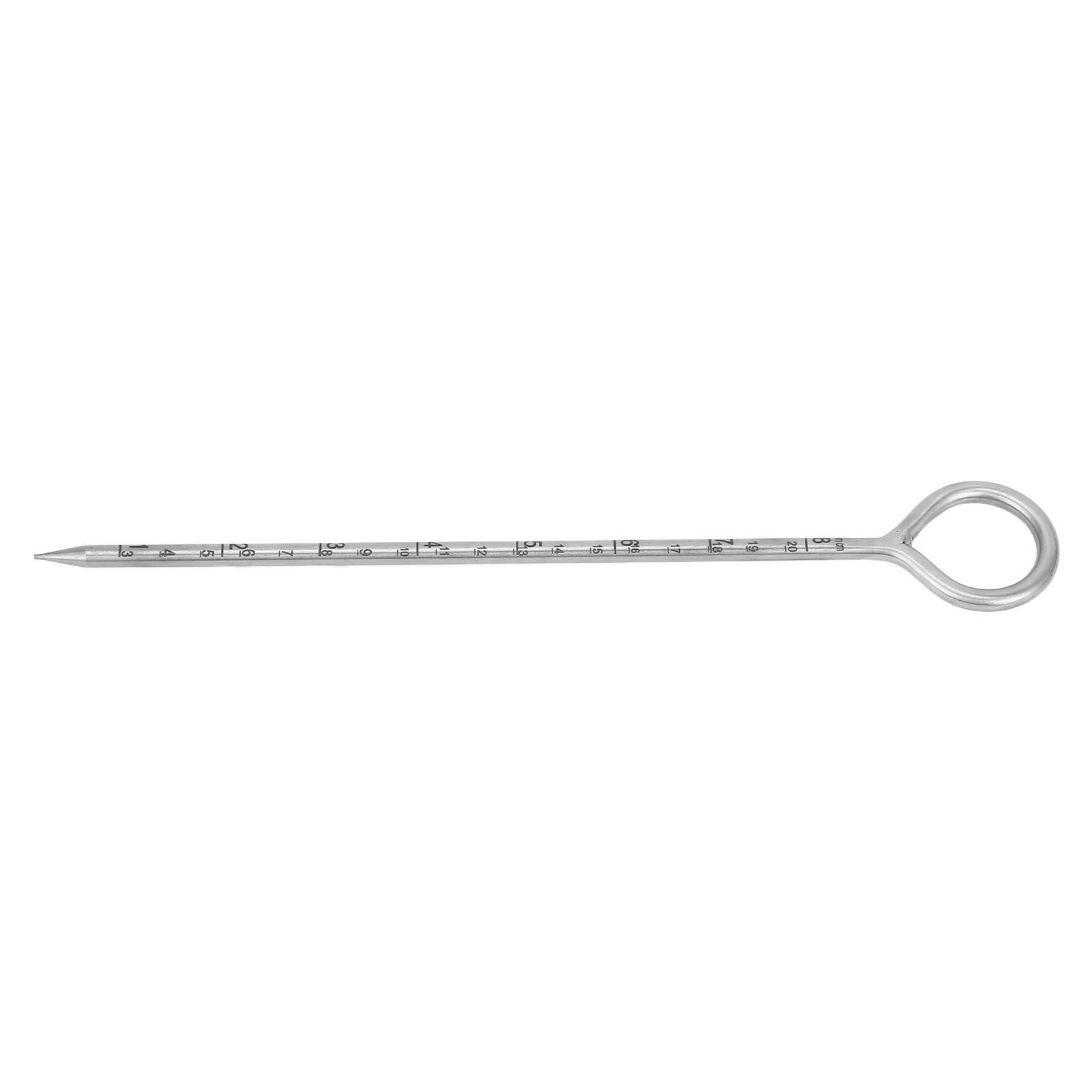 10 Inches Soil Sampler Probe Circular Handle Easy to Use Portable Stainless view 12