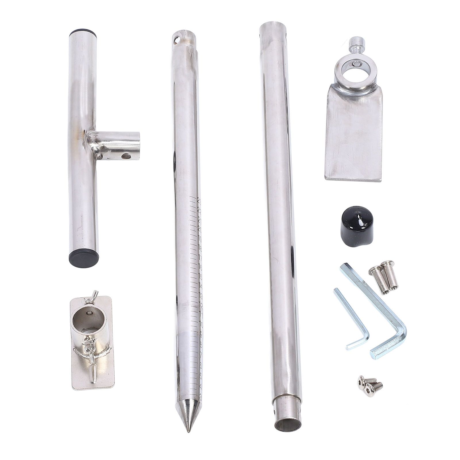 Soil Sampler Probe Stainless Steel Soil Probe with Foot Pedal Ergonomic T view 3